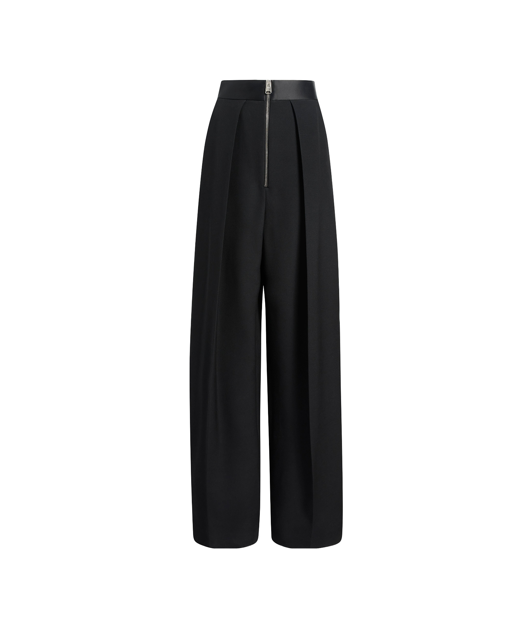 Shop Khaite Zippered Casual Pants In Black