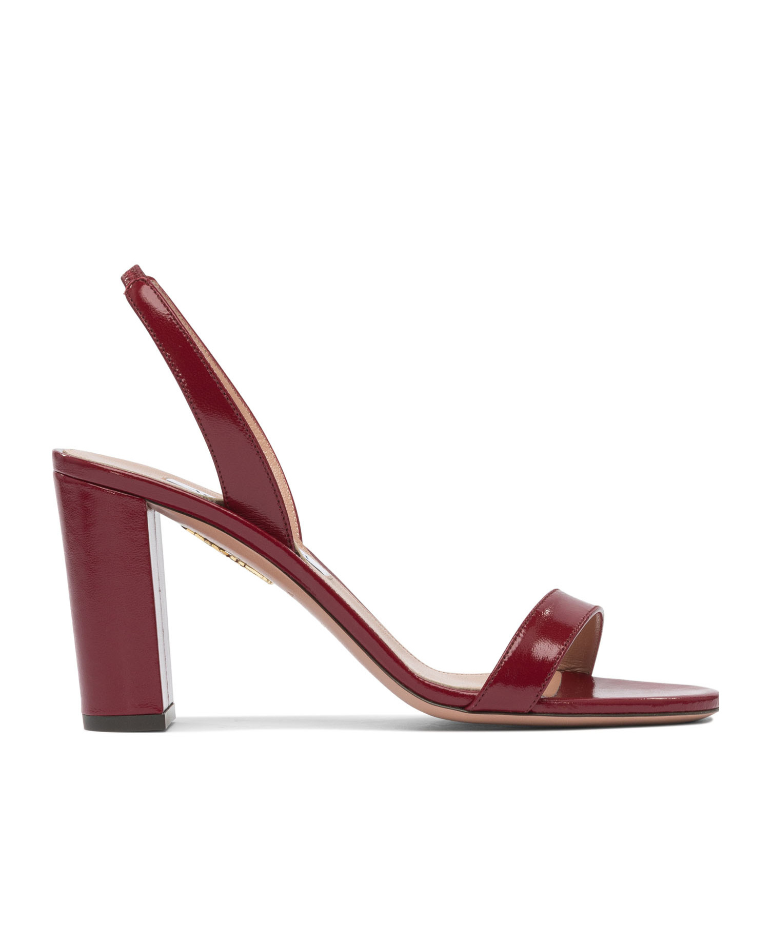 Aquazzura Round Toe High Heel Sandals