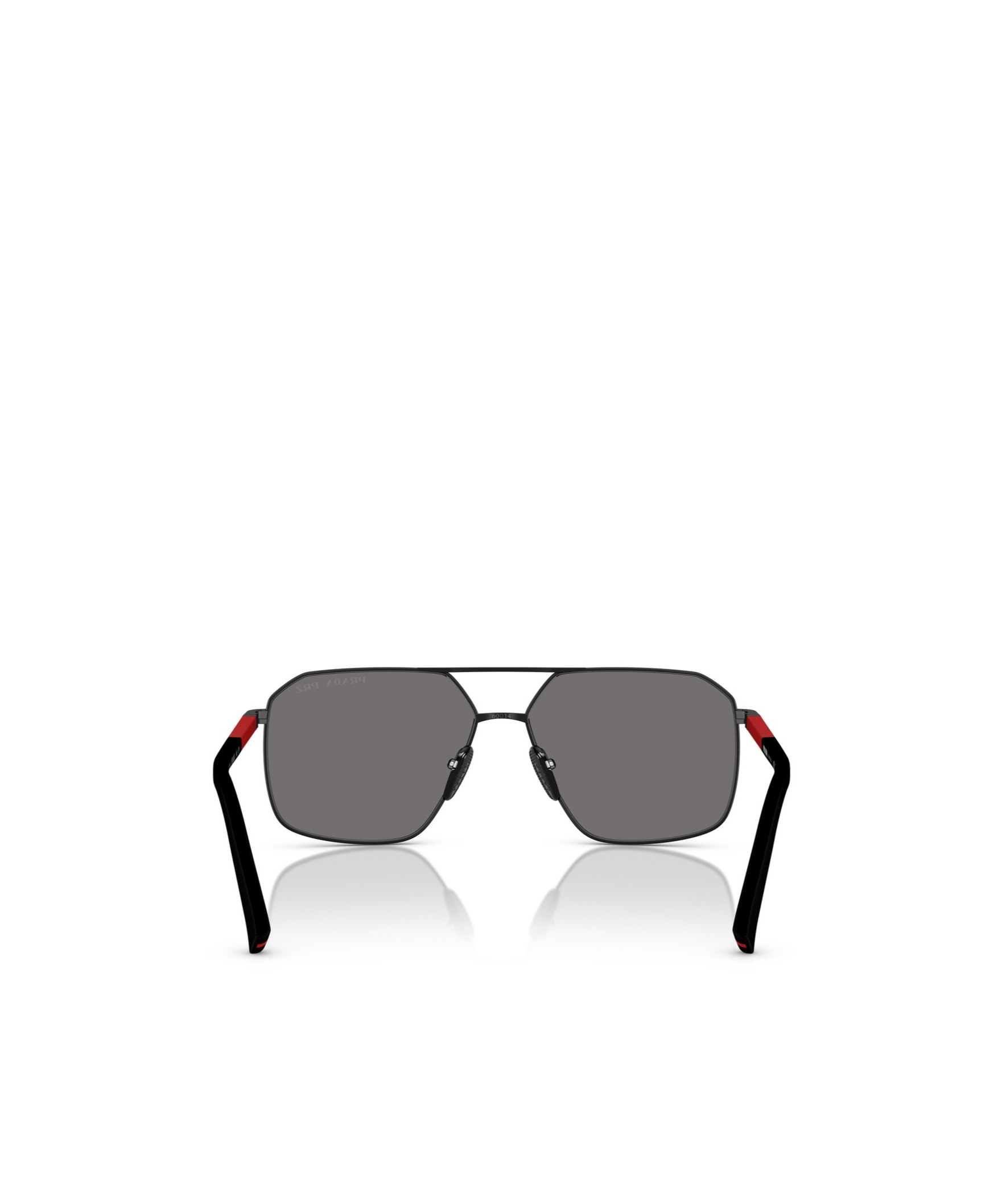 Prada Men's Polarized Sunglasses Ps A50s In Matte Black