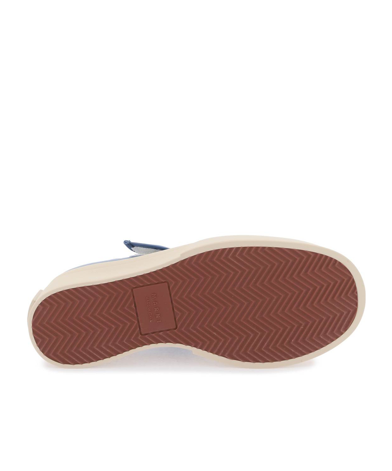 Marni Denim Sneakers In Blue
