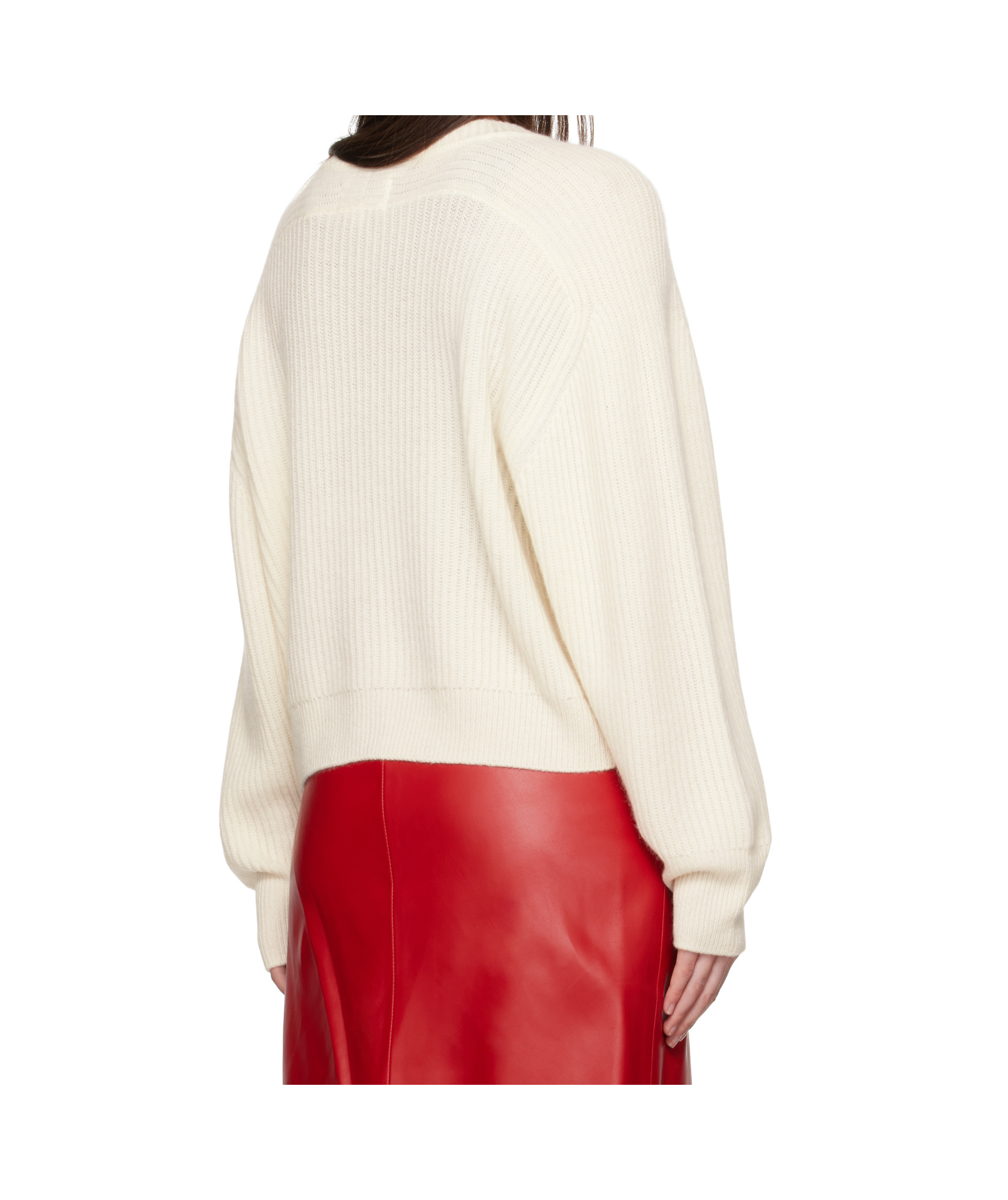 Loulou Studio Bastia Cardigan In White