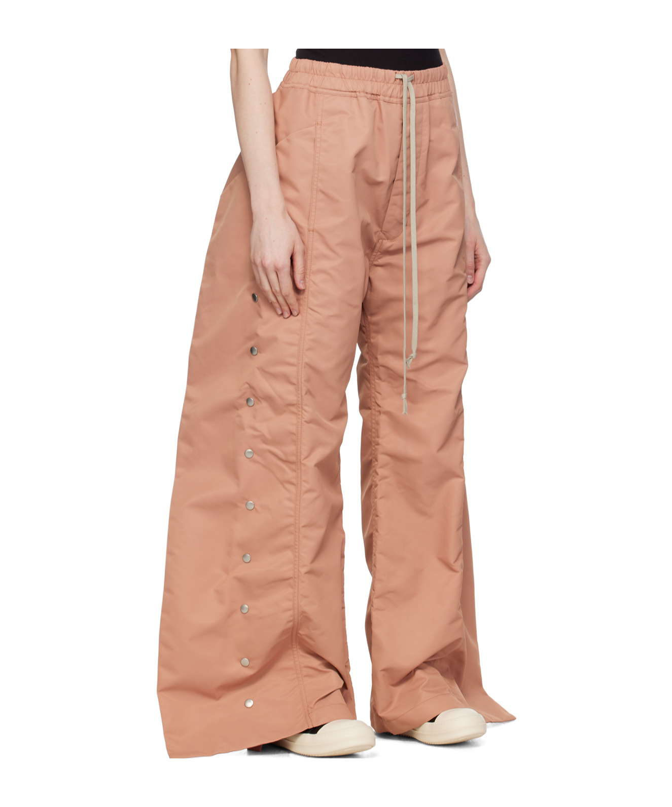 Rick Owens Drkshdw Pink Babel Pusher Track Pants In Pink