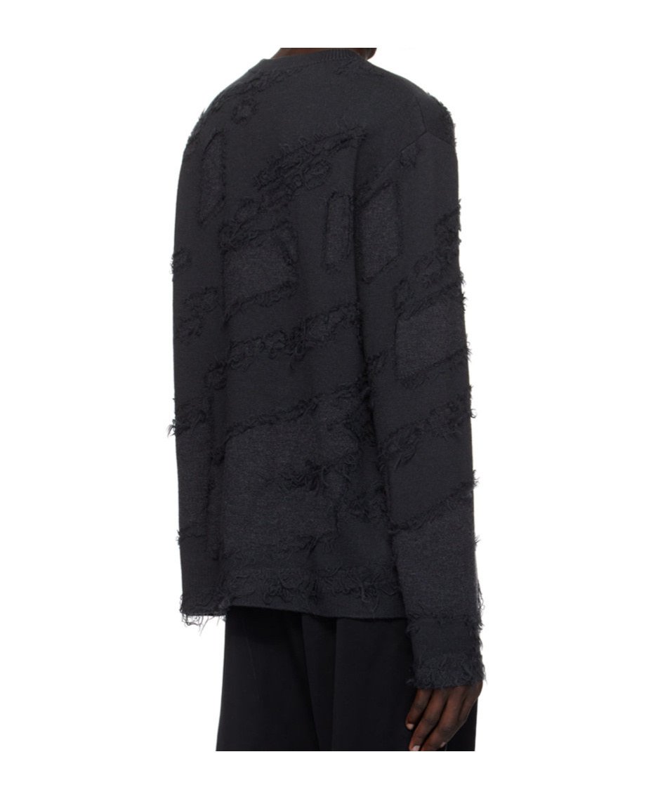 A-cold-wall* Black Frontage Sweater In Black