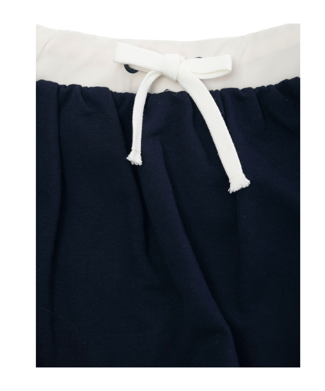 Il Gufo Layered Drawstring Shorts In Black
