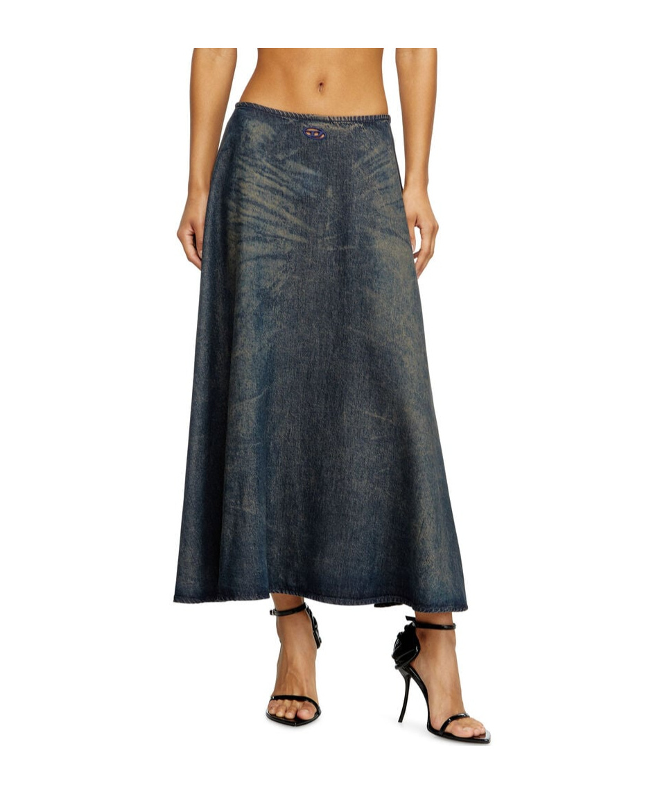Diesel Skirts Blue And Green