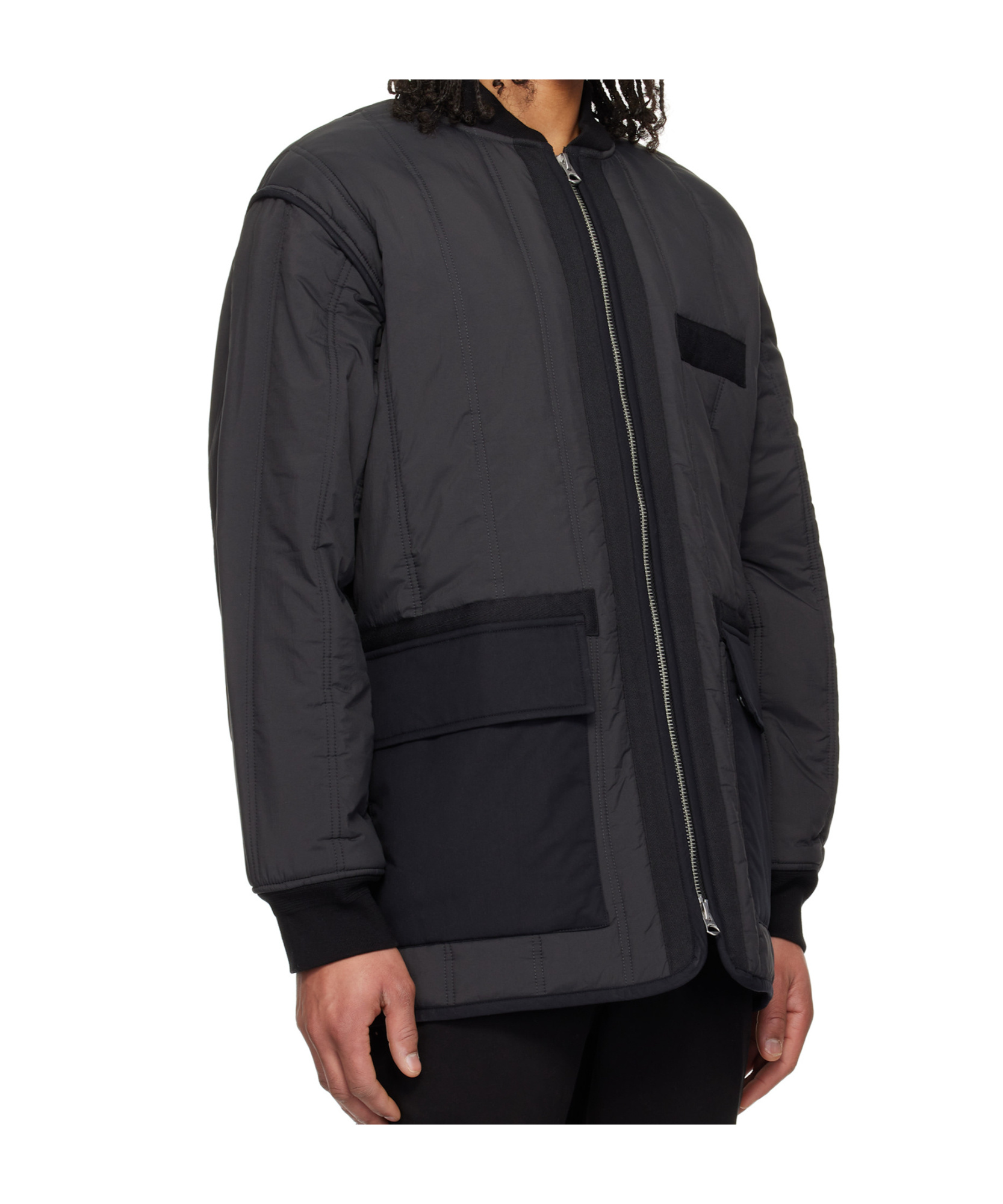 Rag & Bone Black Delta Liner Jacket