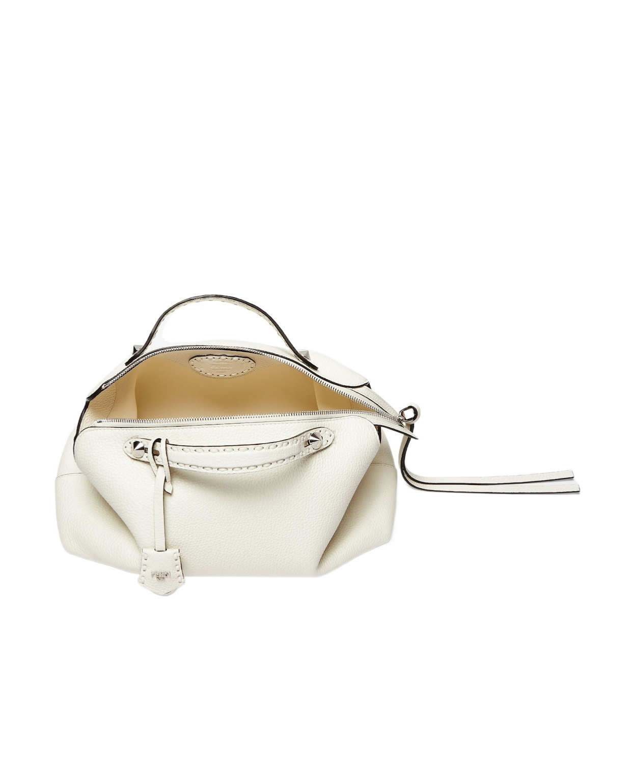 Fendi Large By The Way Tote Bag In White