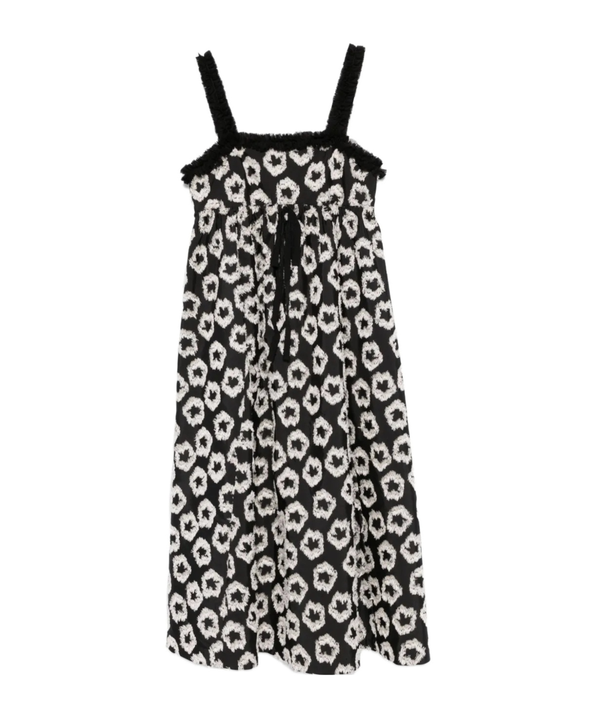 Ulla Johnson Mira Midi Dress In Black