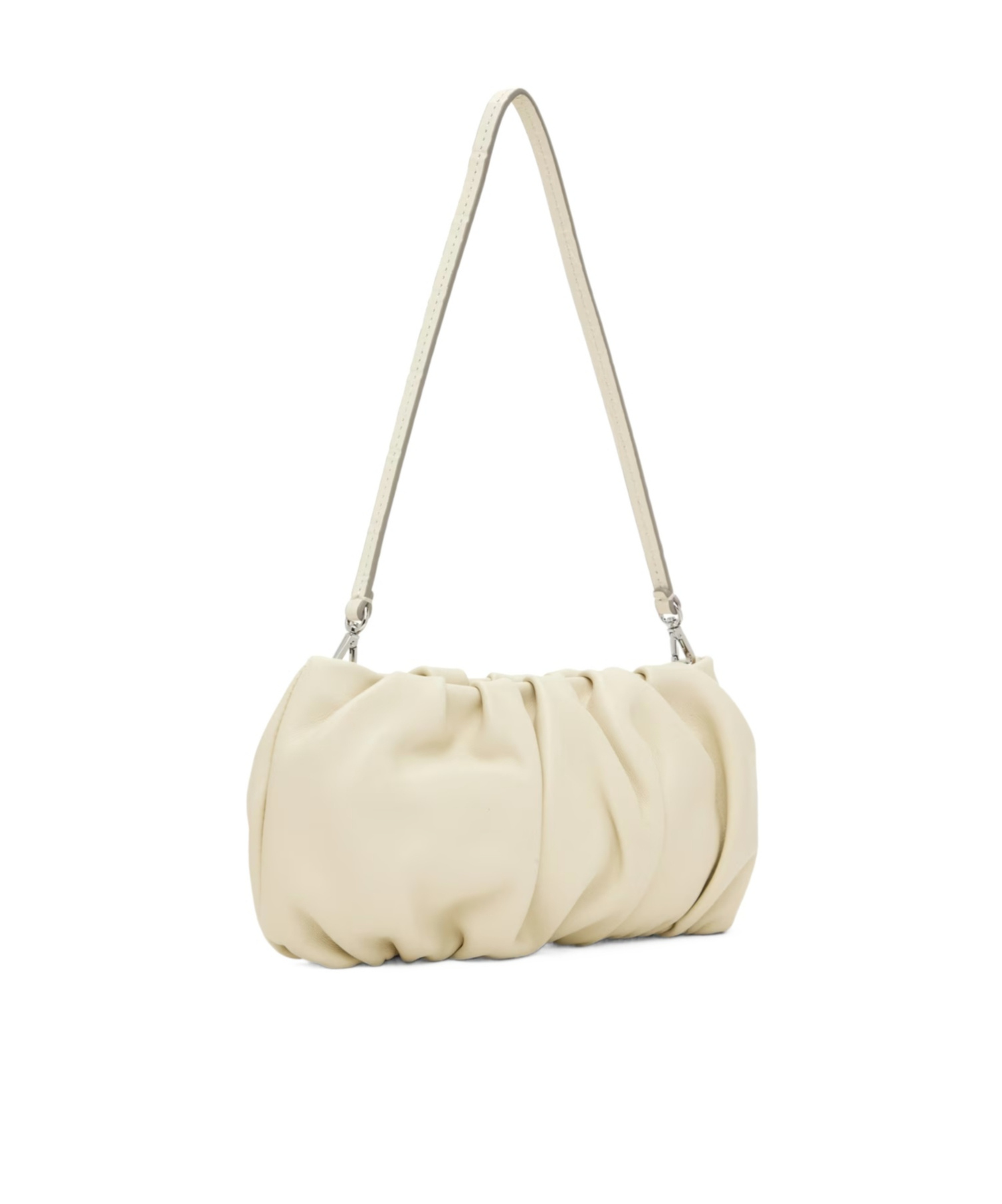Staud Detachable Shoulder Strap Shoulder Bag In Nude