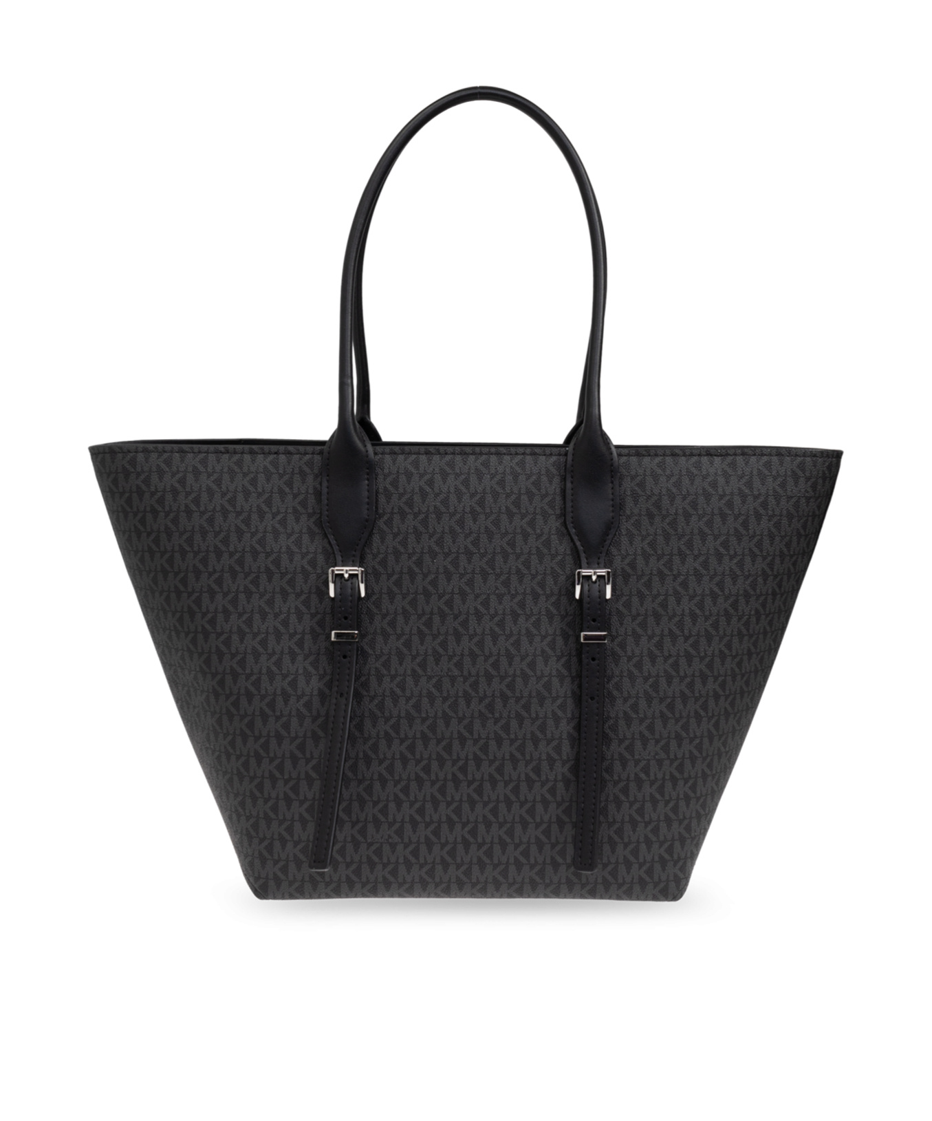 Michael Michael Kors Double Handle Shoulder Bag In Black