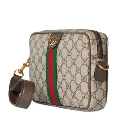 Gucci Ophidia Small Crossbody Bag In Brown