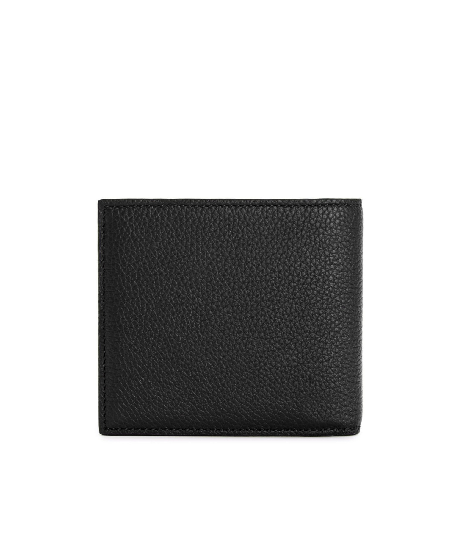 Loewe Bi-fold Leather Wallet In Black
