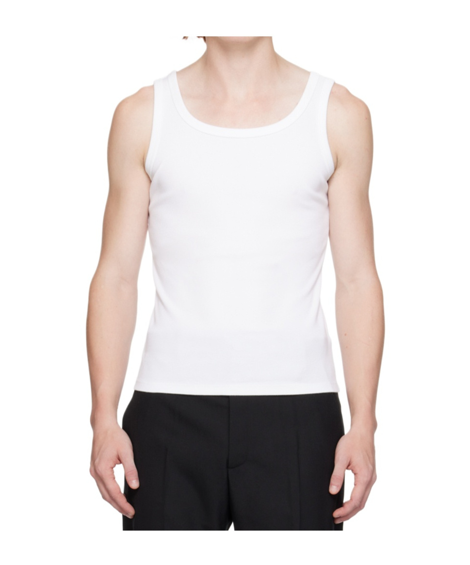 Egonlab Round-neck Vest In White