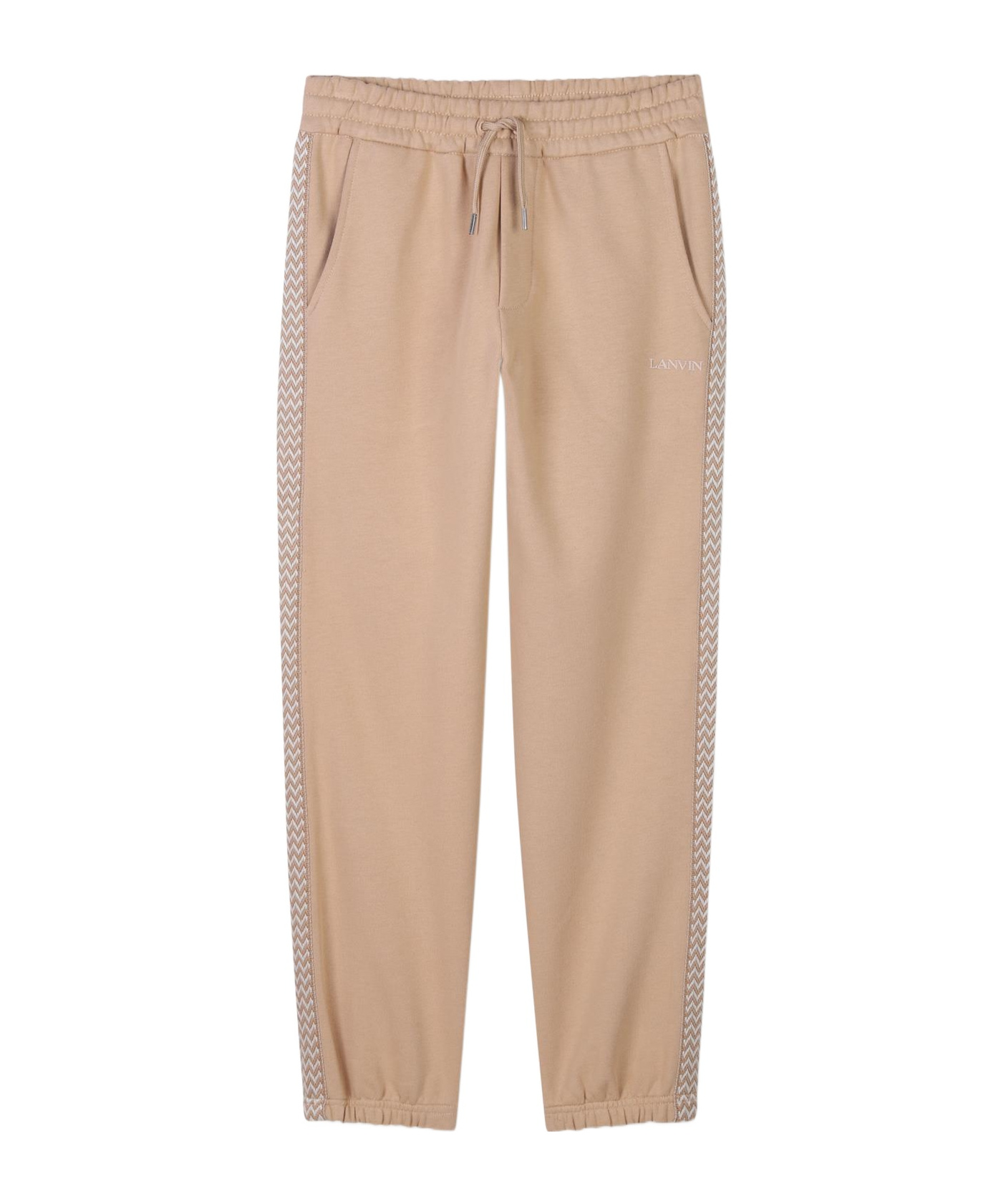 Lanvin Elastic Waist Sweatpants In Brown