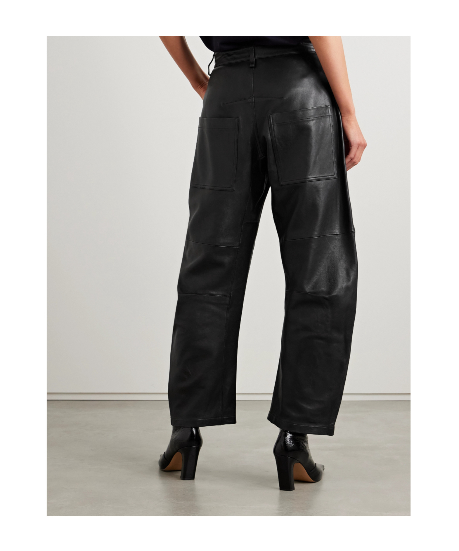 Nili Lotan Casual Pants With Belt Loops In Black
