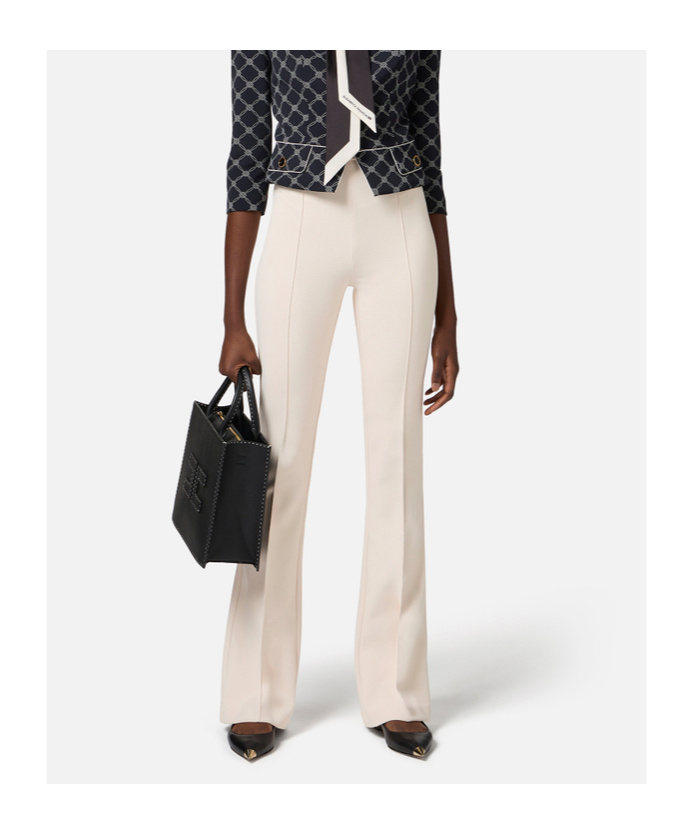 Elisabetta Franchi Pant In Nude