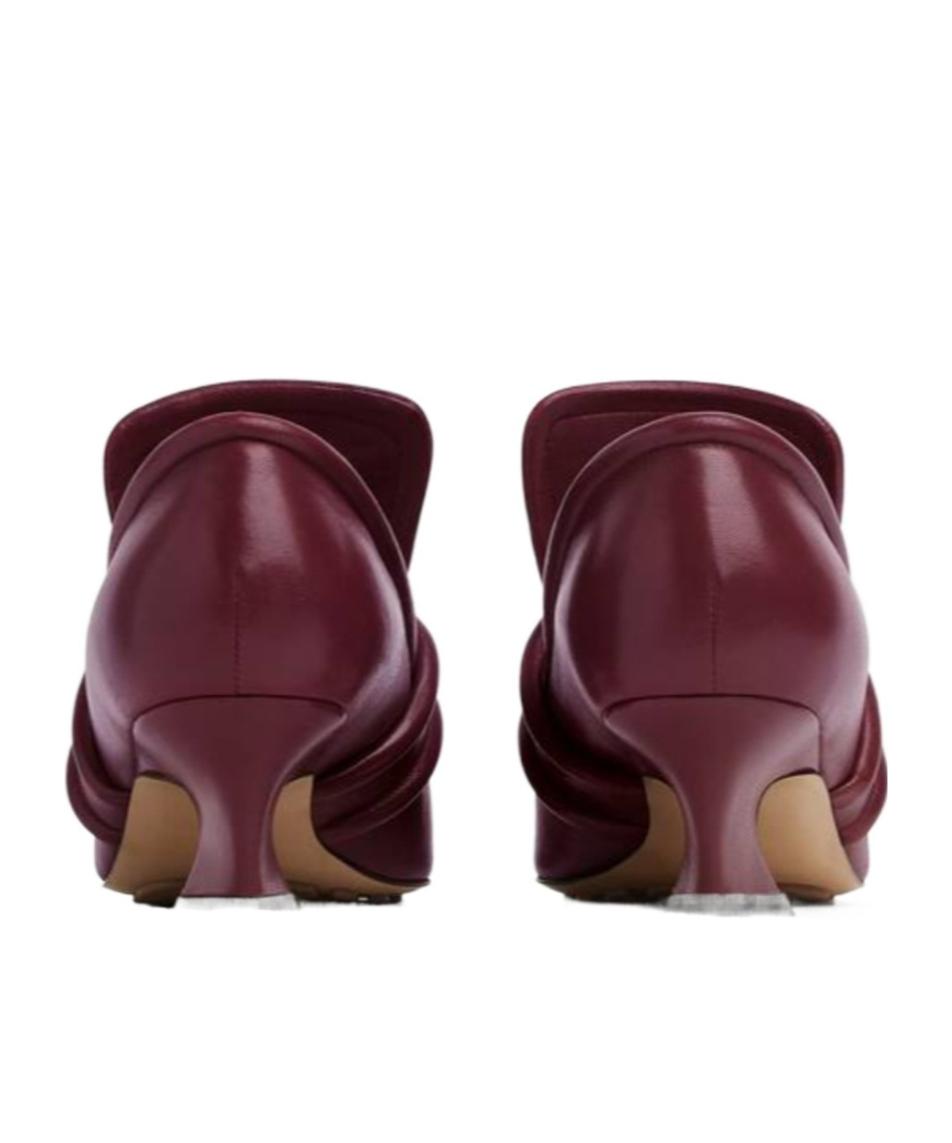 Bottega Veneta Cusp High-heeled Shoes In Red