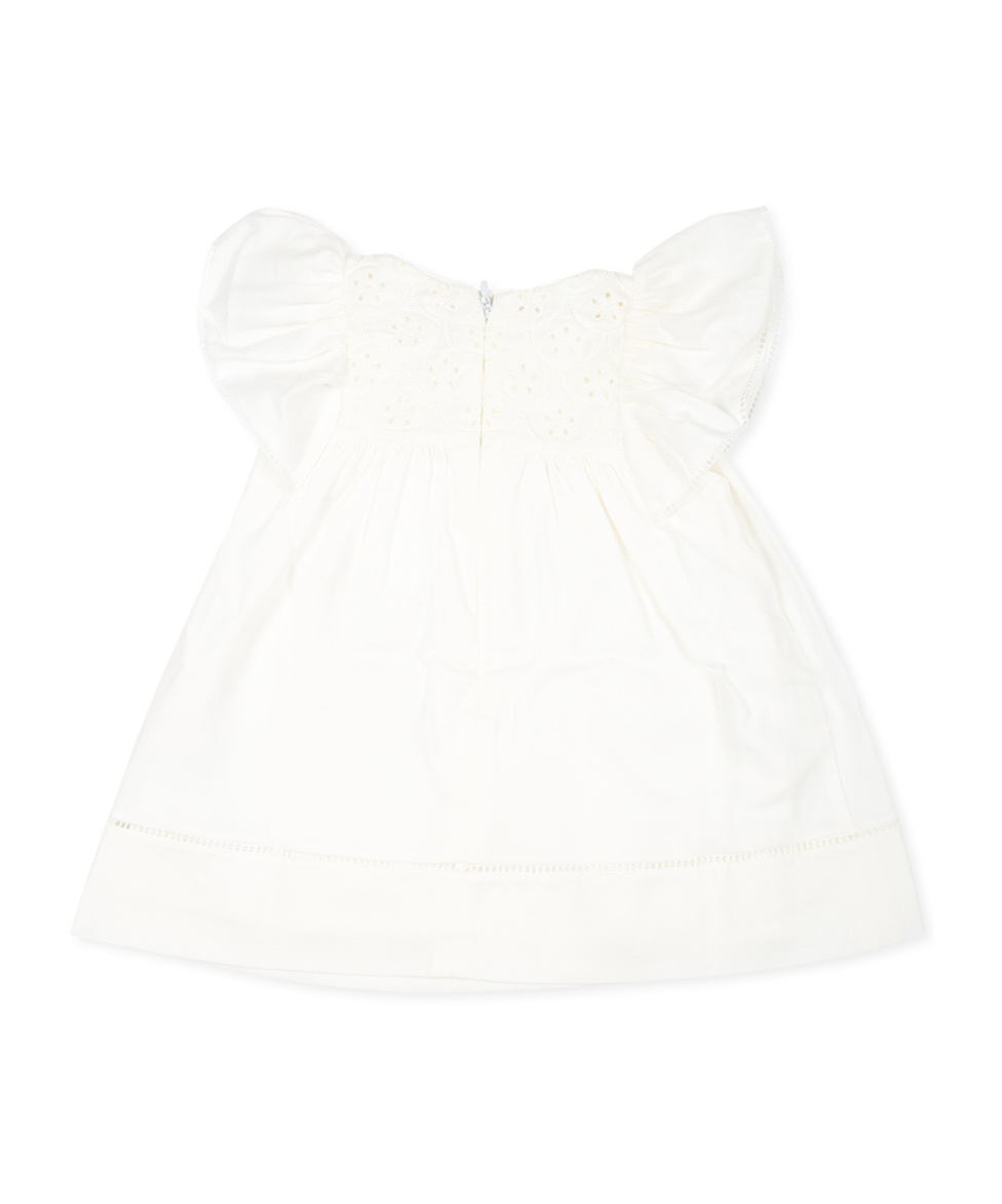 Chloé Ruffle-detail Pyjamas Set In White