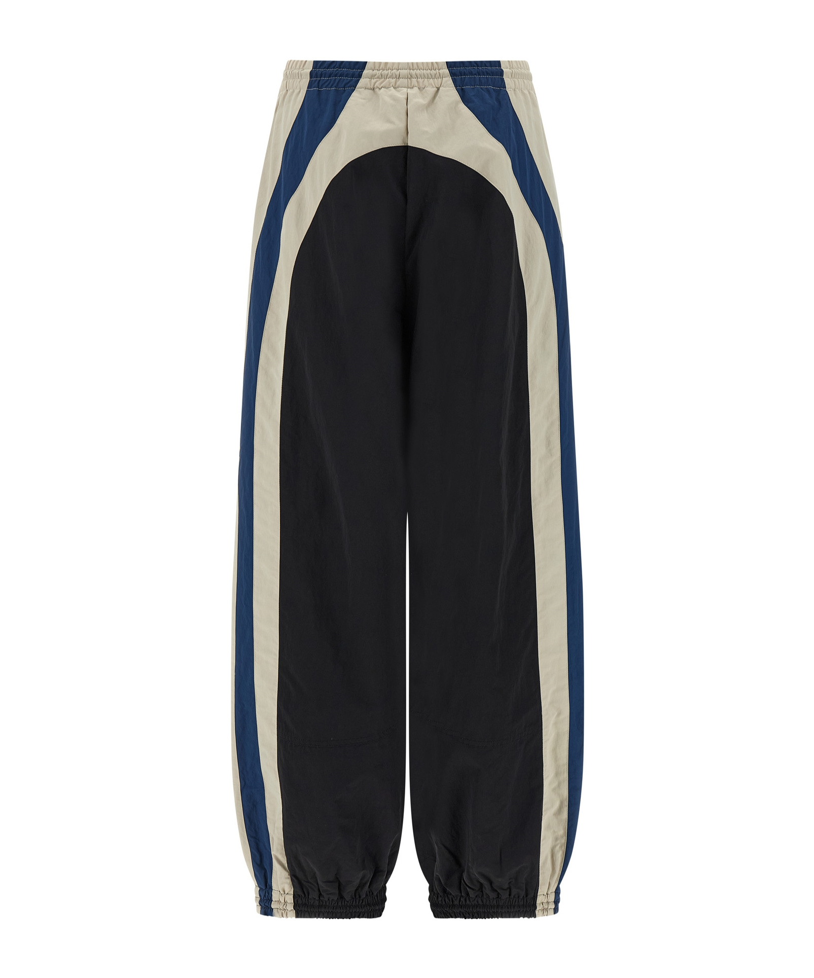 Attico Color Block Panel Joggers With Elastic In Multi