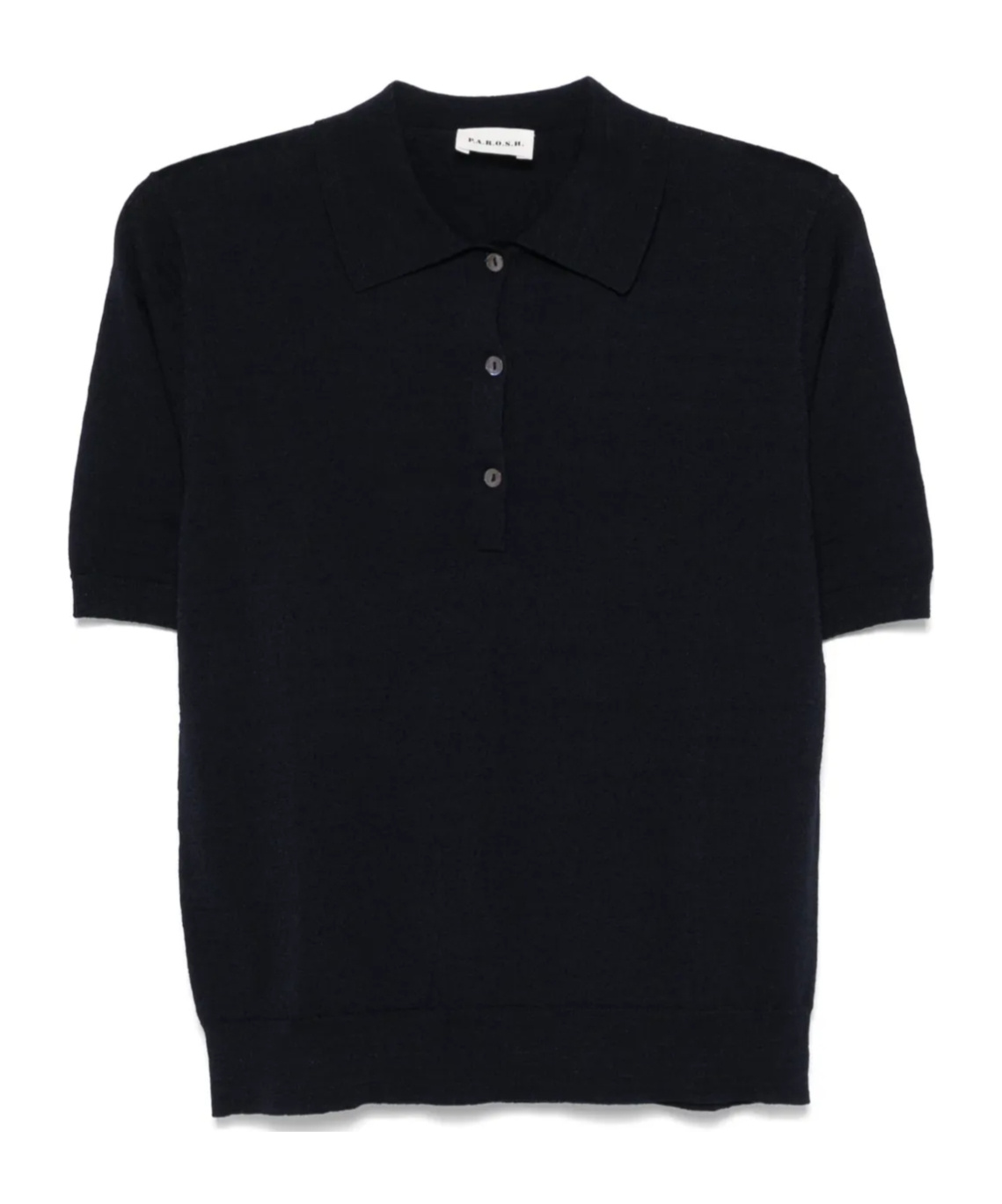 P.a.r.o.s.h Fine-knit Polo Top