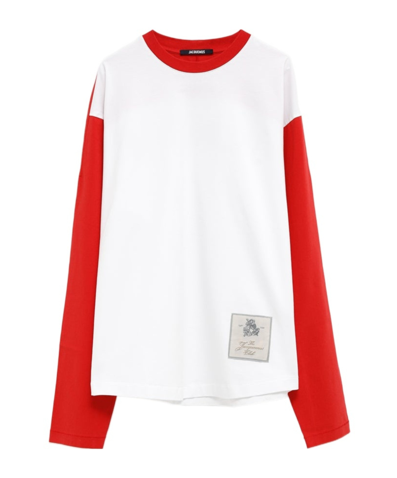Jacquemus Long-sleeved T-shirt In White