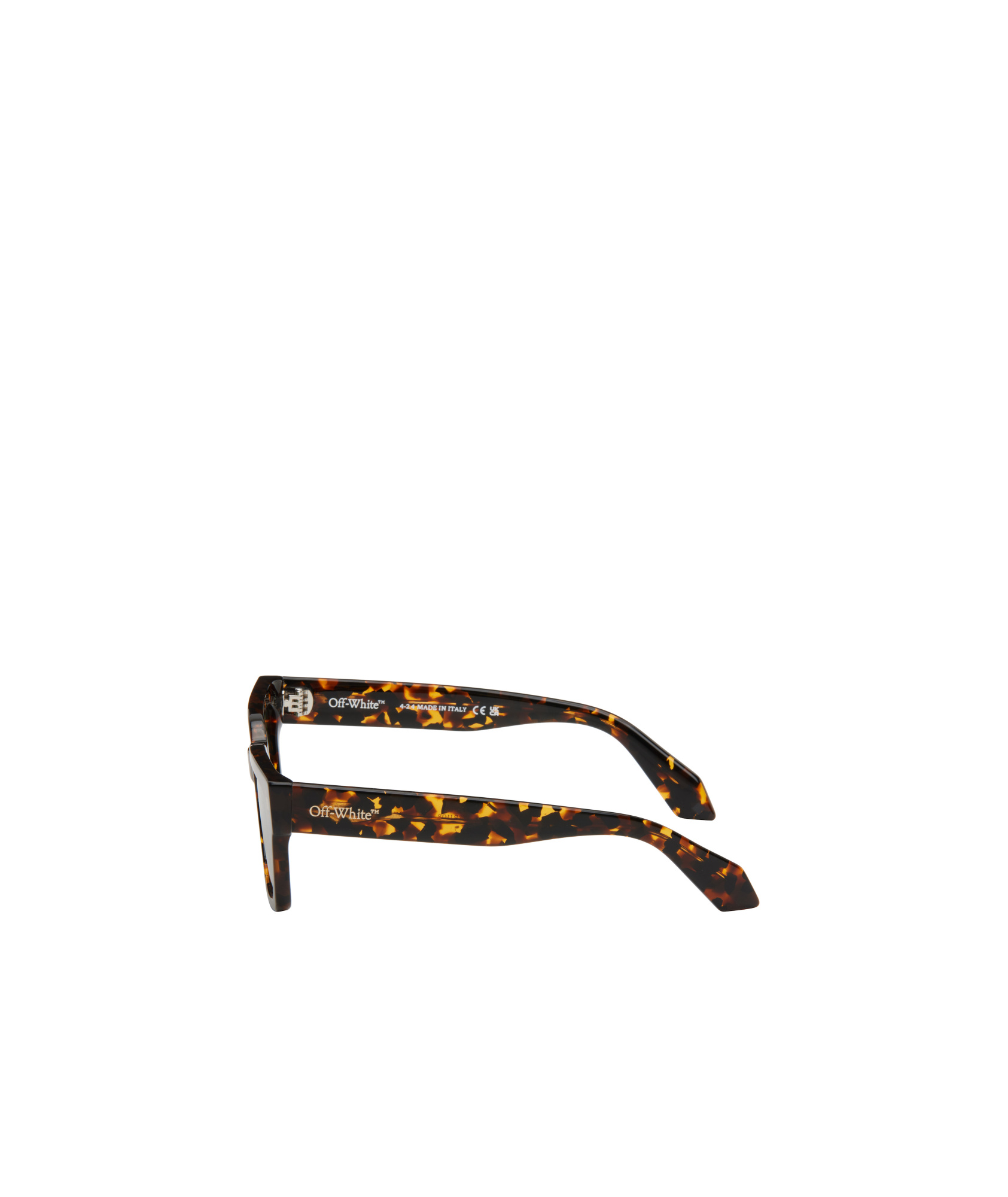 Off-white Square Frame Sunglasses In Green