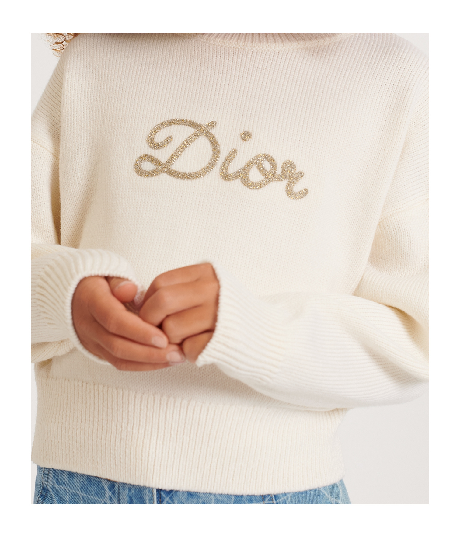DIOR KIDS' SWEATER