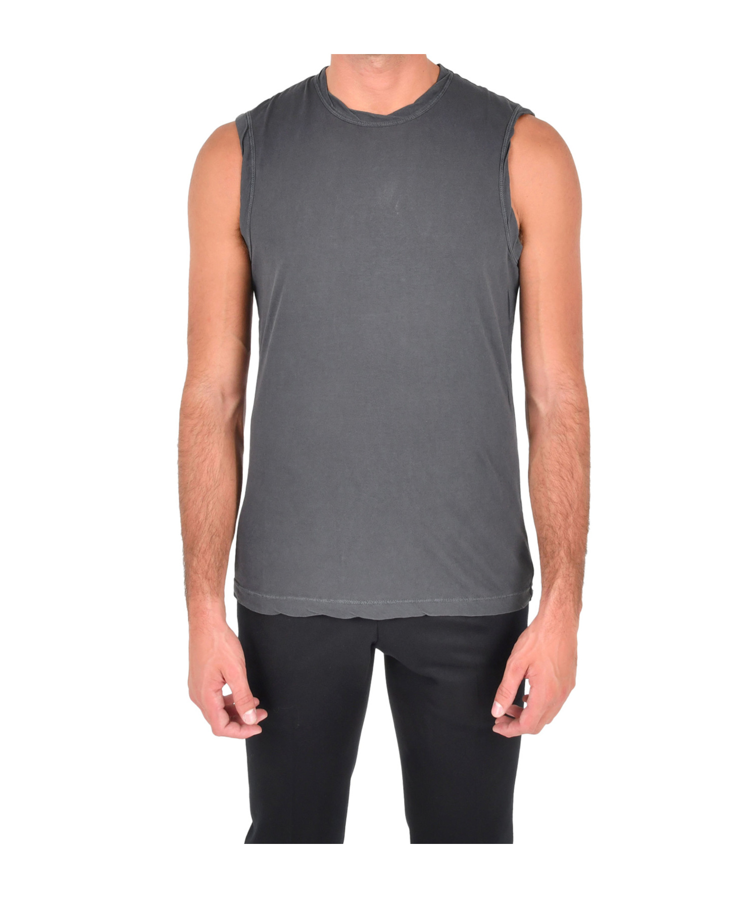 James Perse La Muscle Tank Top In Gray