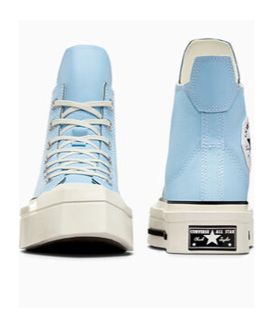 Converse Lace-up High-top Sneakers In Blue