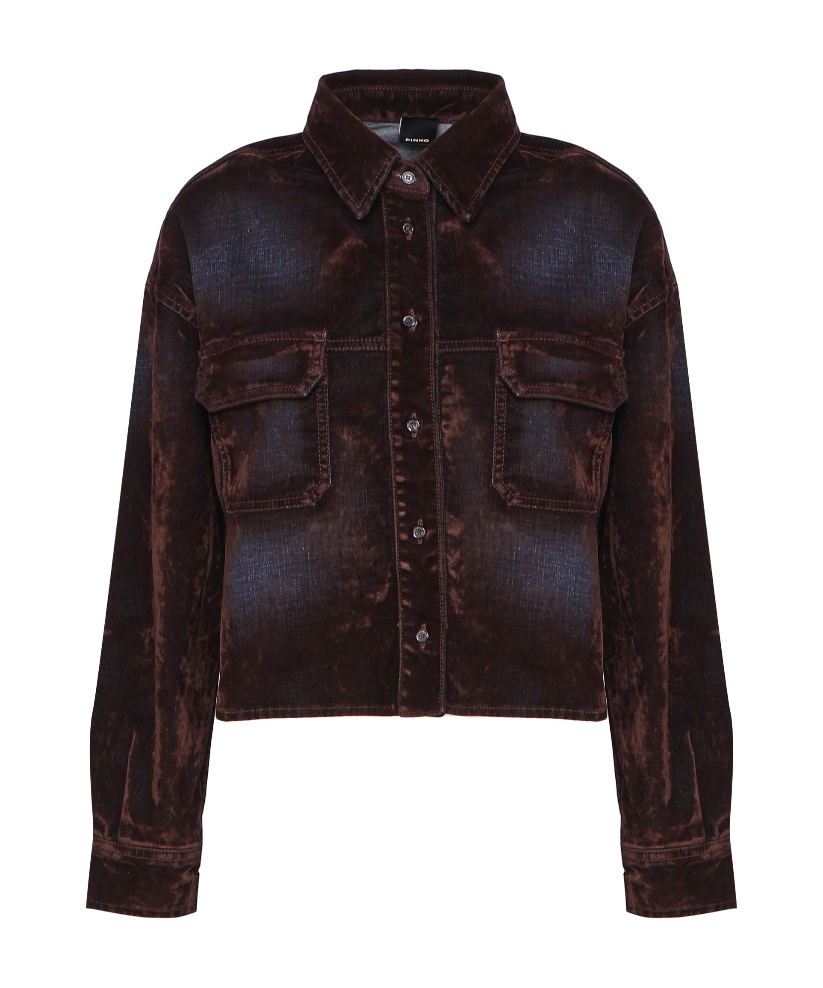 Pinko Ennio Buttoned Shirt In Black