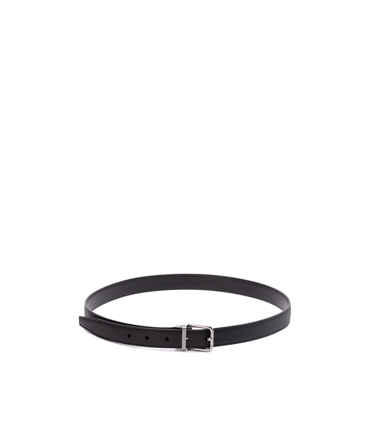 Dolce & Gabbana Adjustable Waist Belt In Black