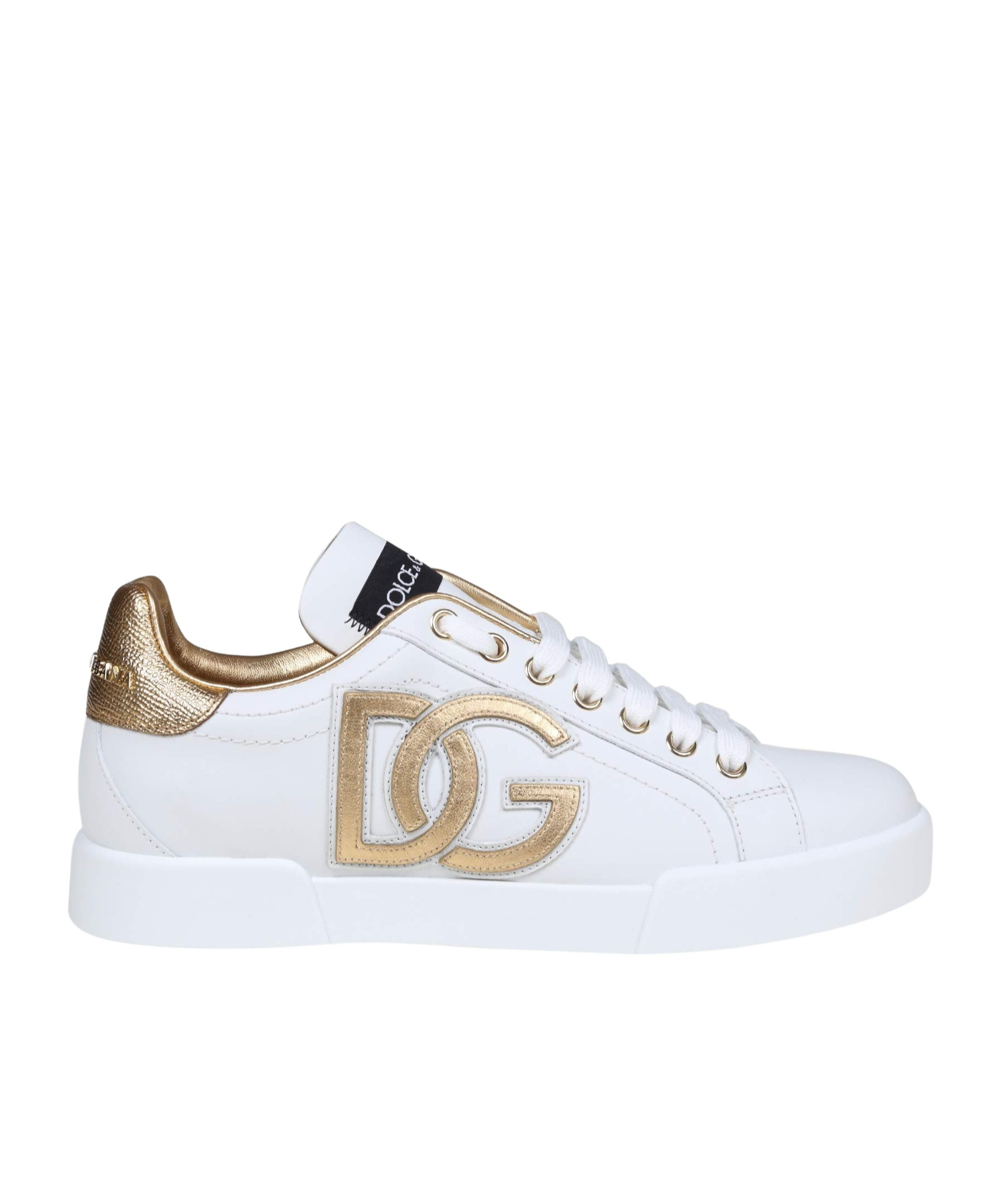 Shop Dolce & Gabbana Dg Logo-patch Sneakers In White