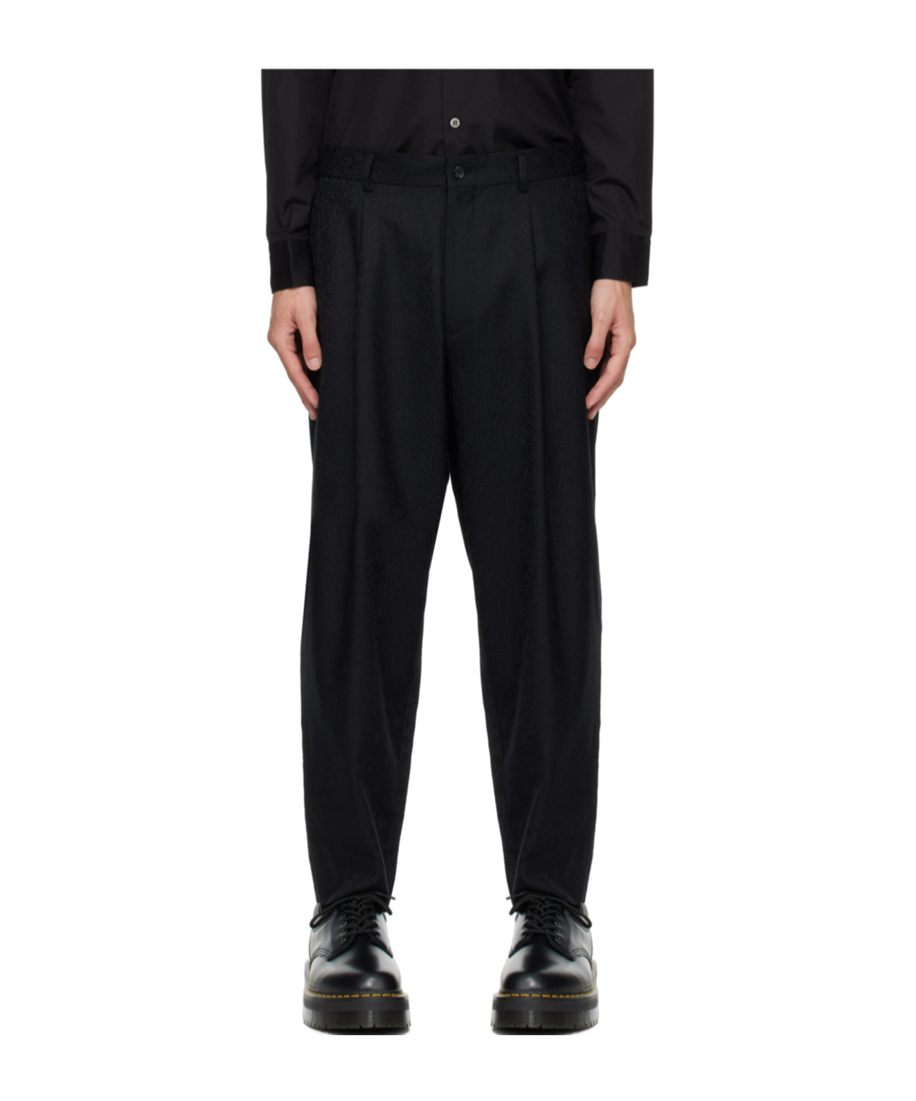 Comme Des Garçons Belt Loops Slacks