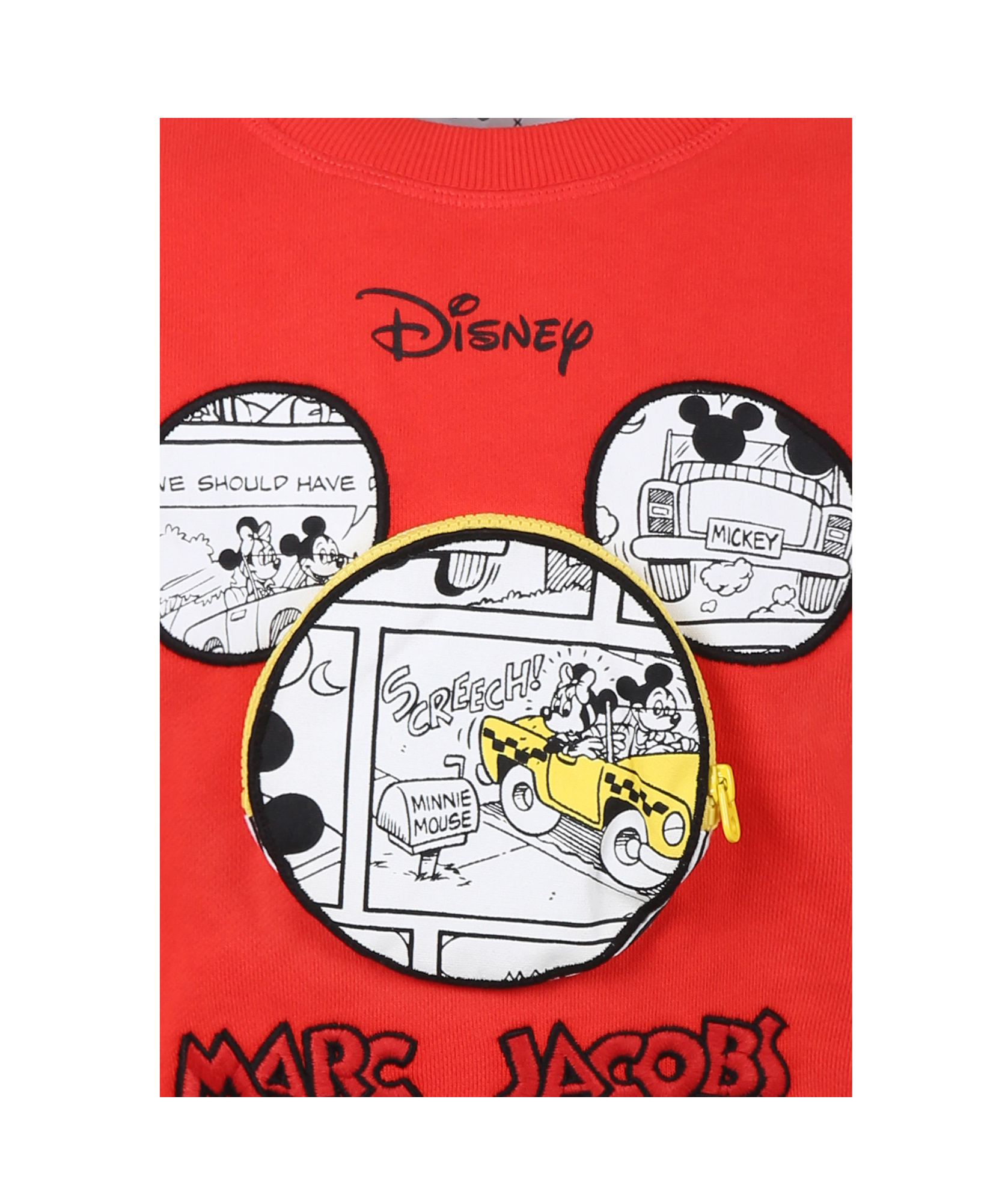 Marc Jacobs X Disney Sweatshirt In Red