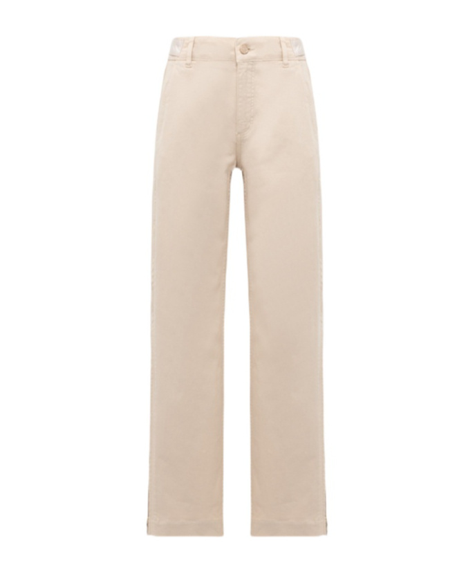 Blugirl Ecs Parachute Canvas Trousers In Nude