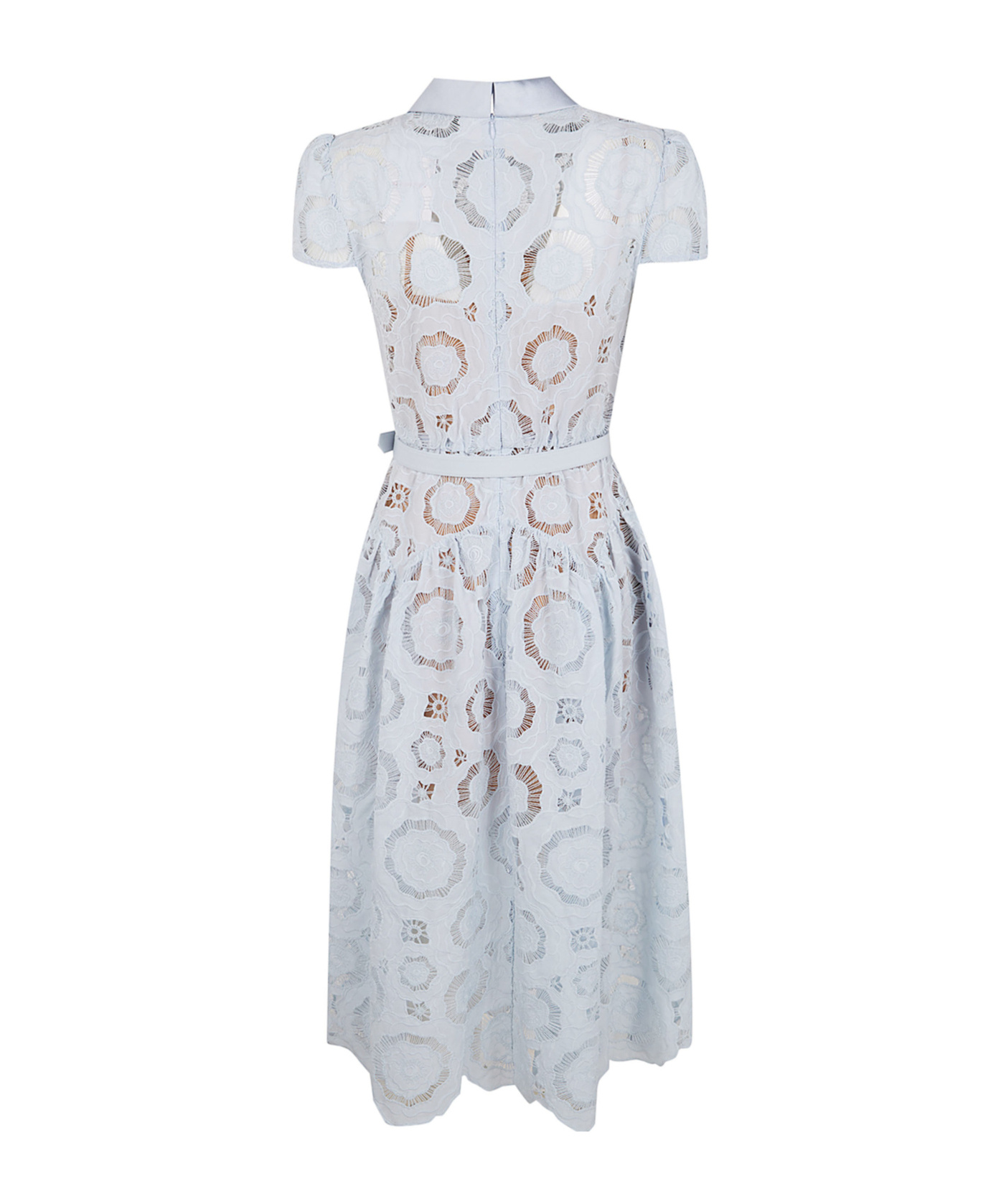 Self-portrait Elegant Mini Dress For Women In Blue