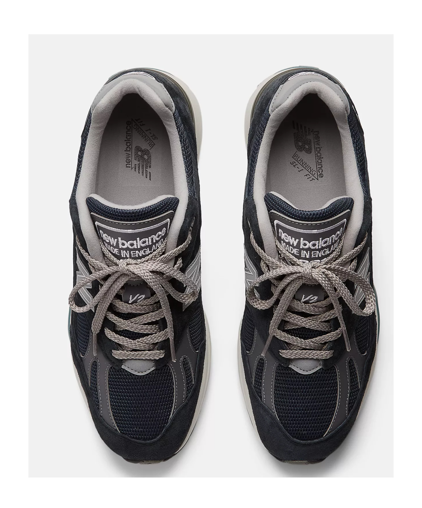 New Balance Mesh And Suede Sneakers With Reflective Accents In Black