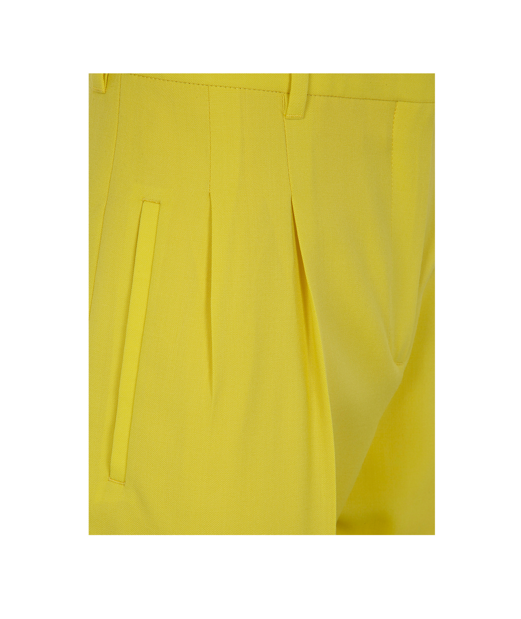 Ps By Paul Smith Ps Paul Smith Woman Pants Acid Green Size 8 Wool In Yellow
