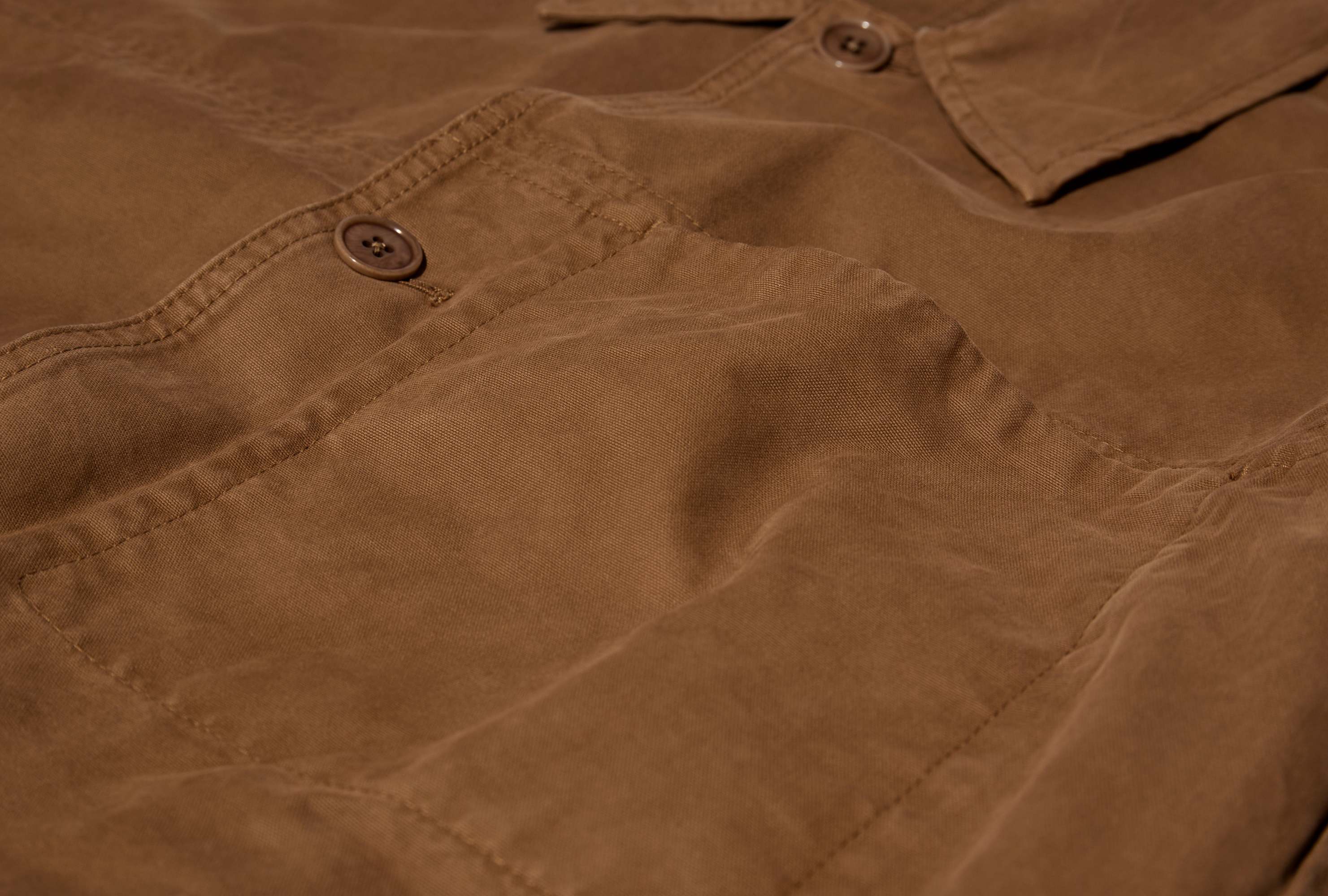 Norse Projects Long Sleeve Casual Jacket In Brown