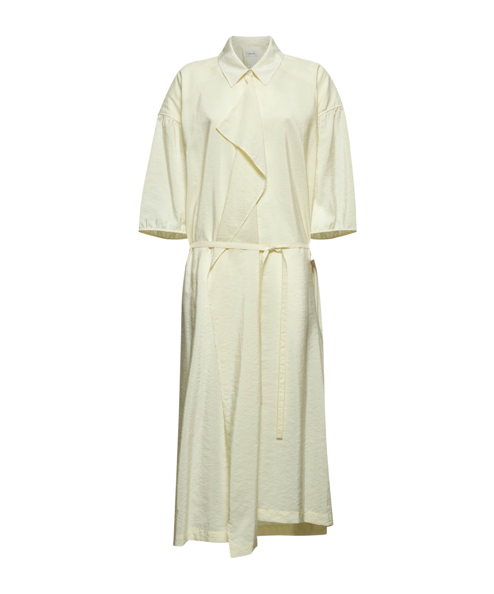 Lemaire Asymmetrical Shirt Skirt In Nude