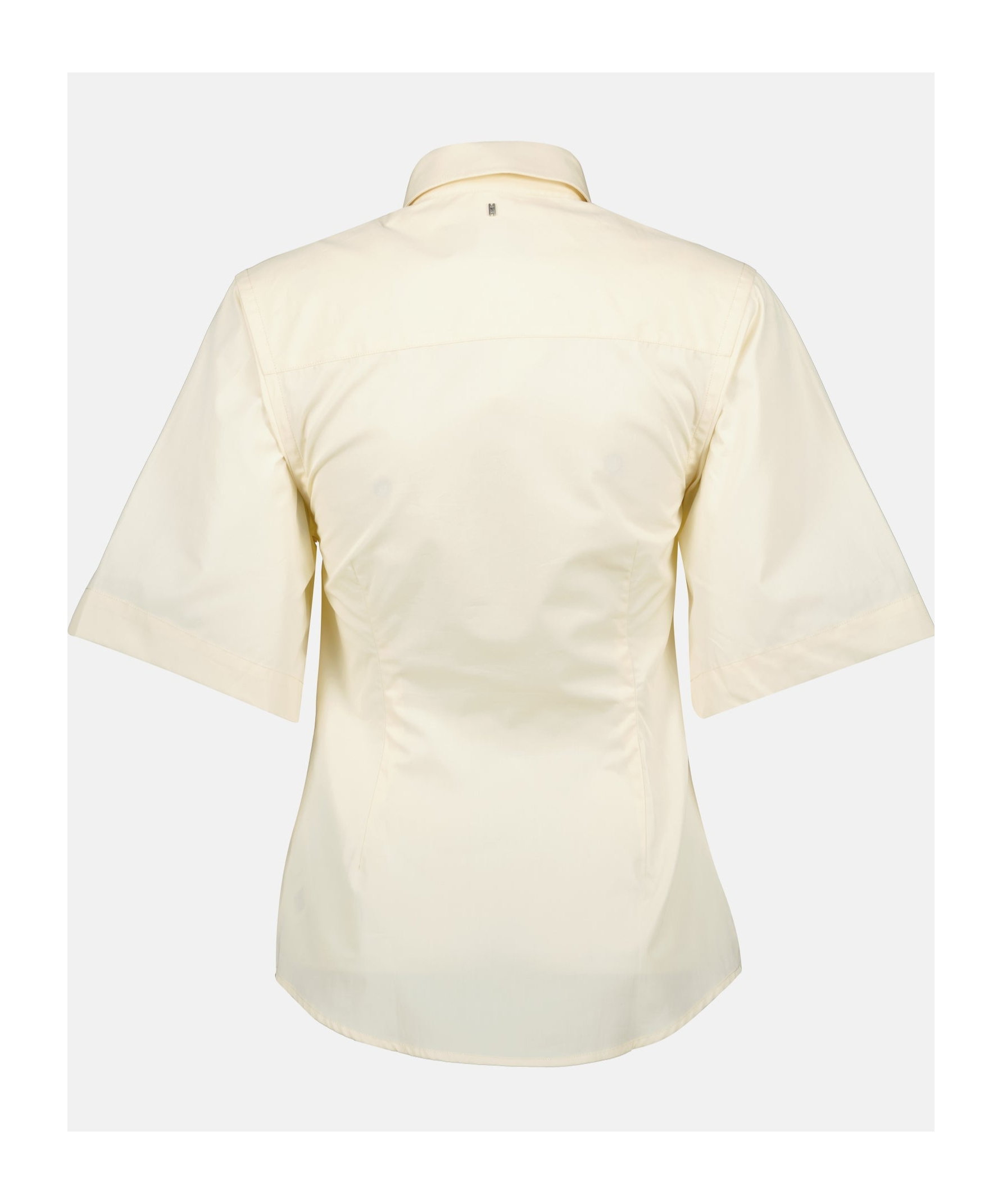 Ami Alexandre Mattiussi Lapel Short-sleeved Shirt In White