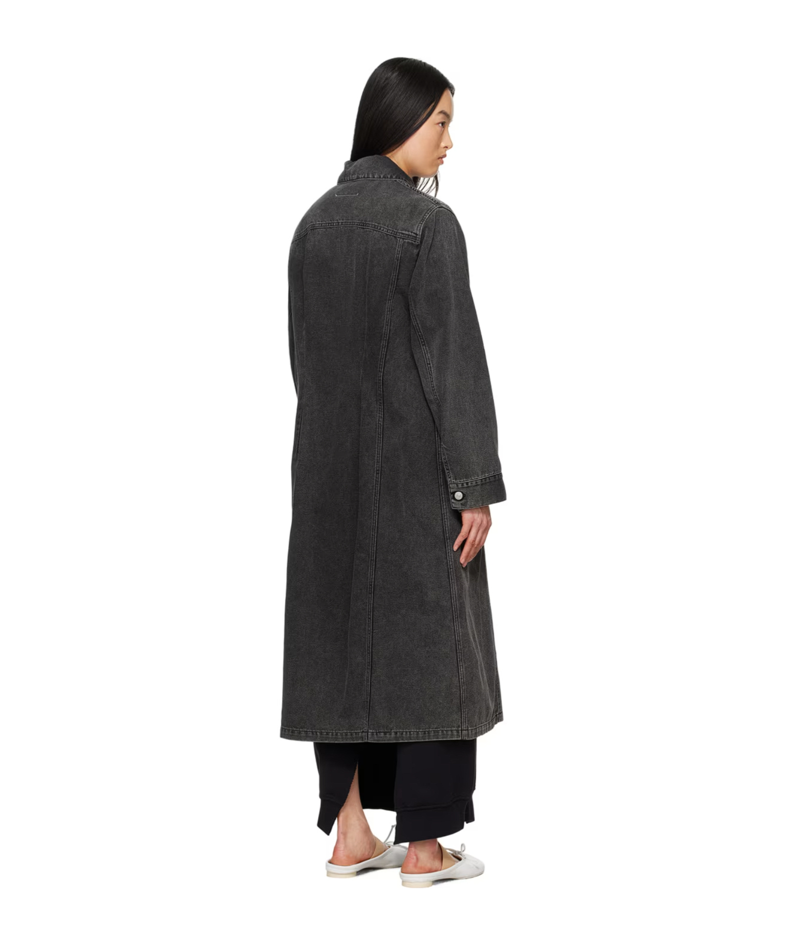 MM6 MAISON MARGIELA LONG DENIM JACKET 