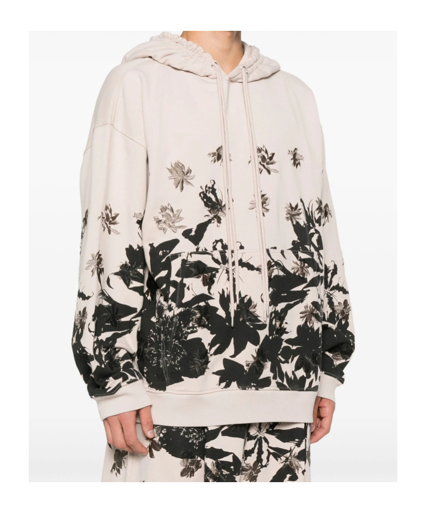 Dries Van Noten Long Sleeve Sweatshirt In Multi