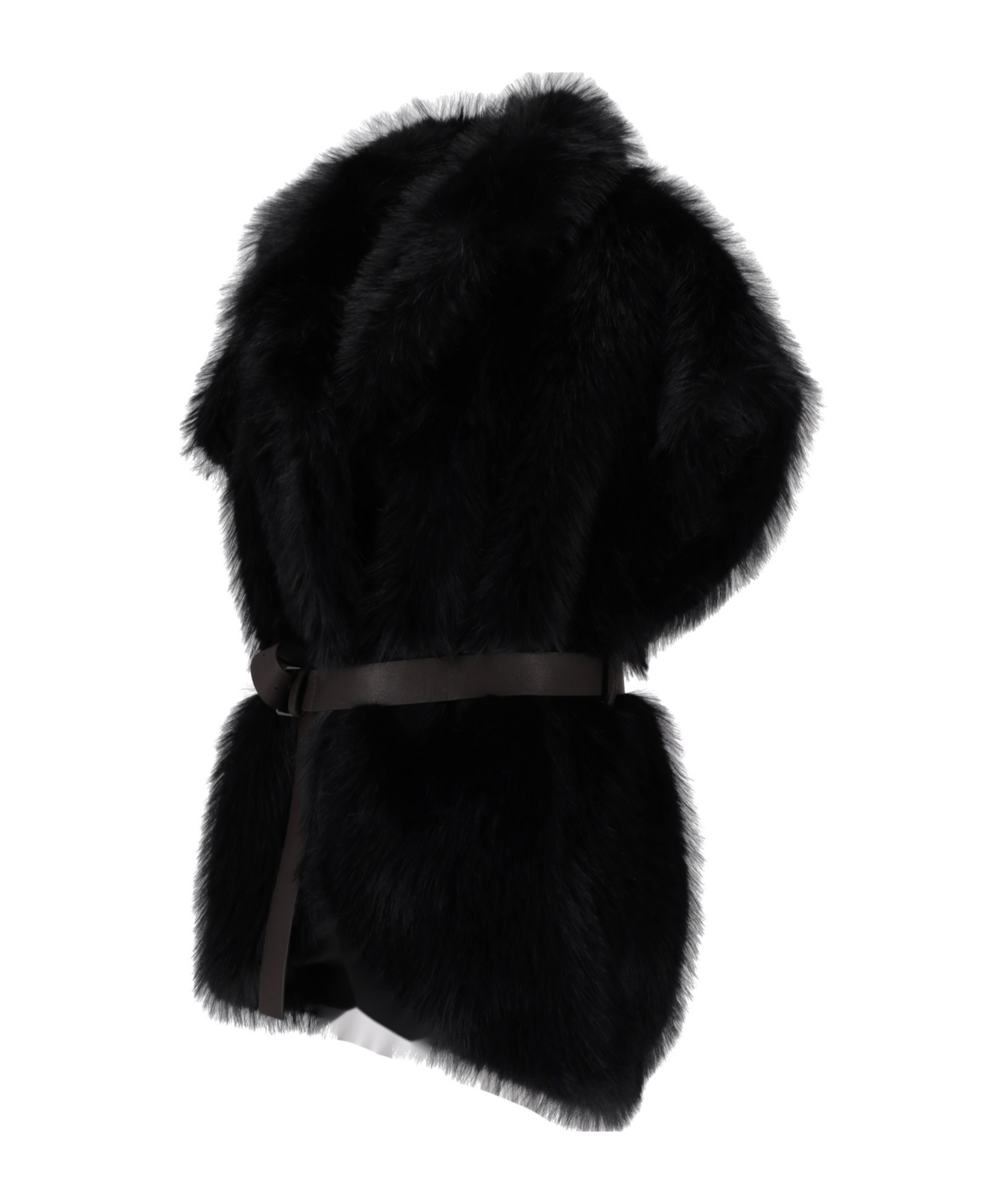 P.a.r.o.s.h Belted Gilet In Black