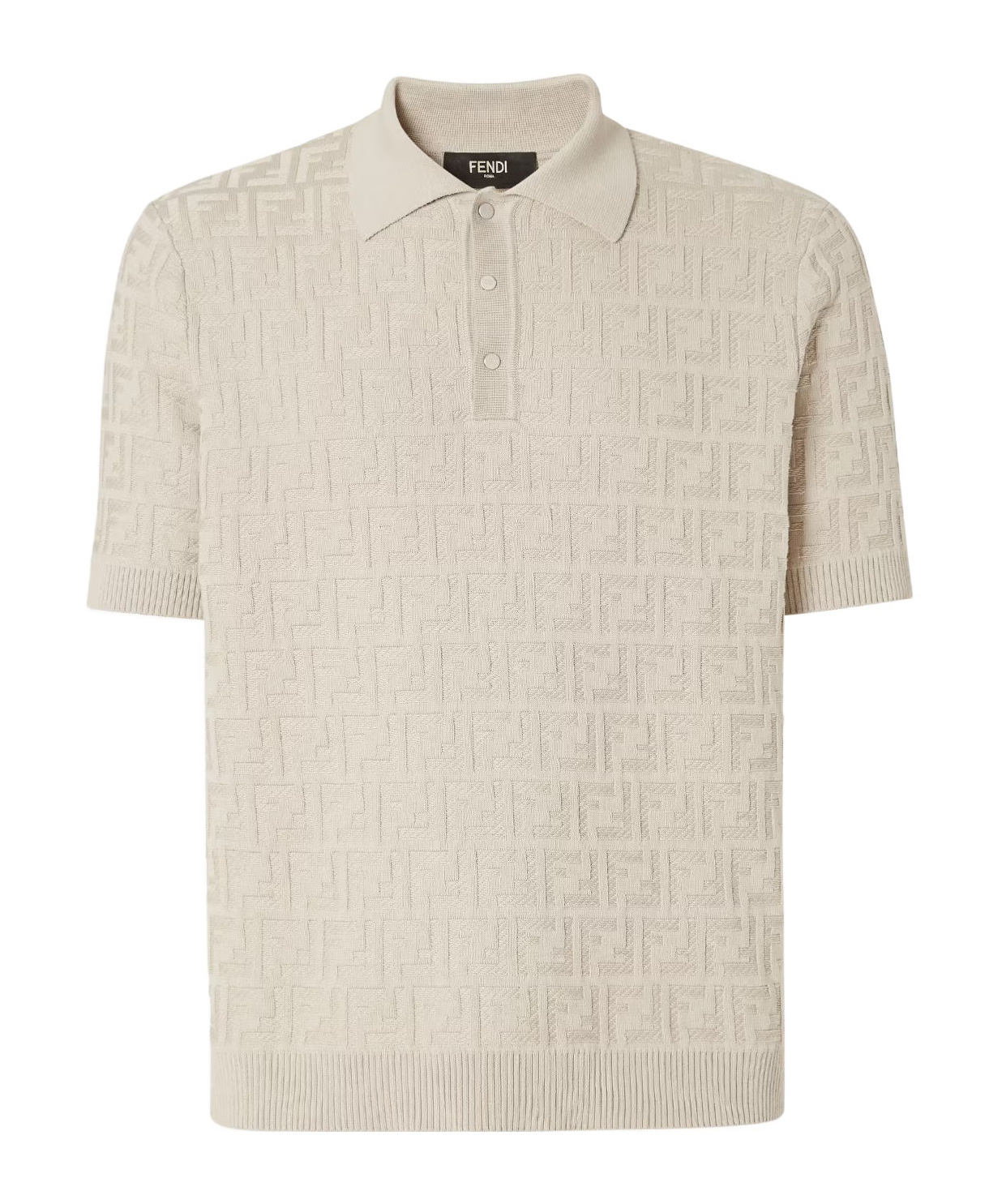Fendi Beige Ff Cotton Jumper