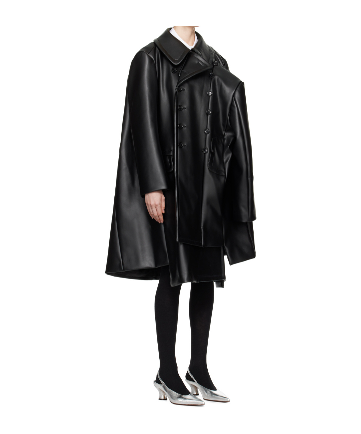COMME DES GARÇONS ASYMMETRICAL COAT 