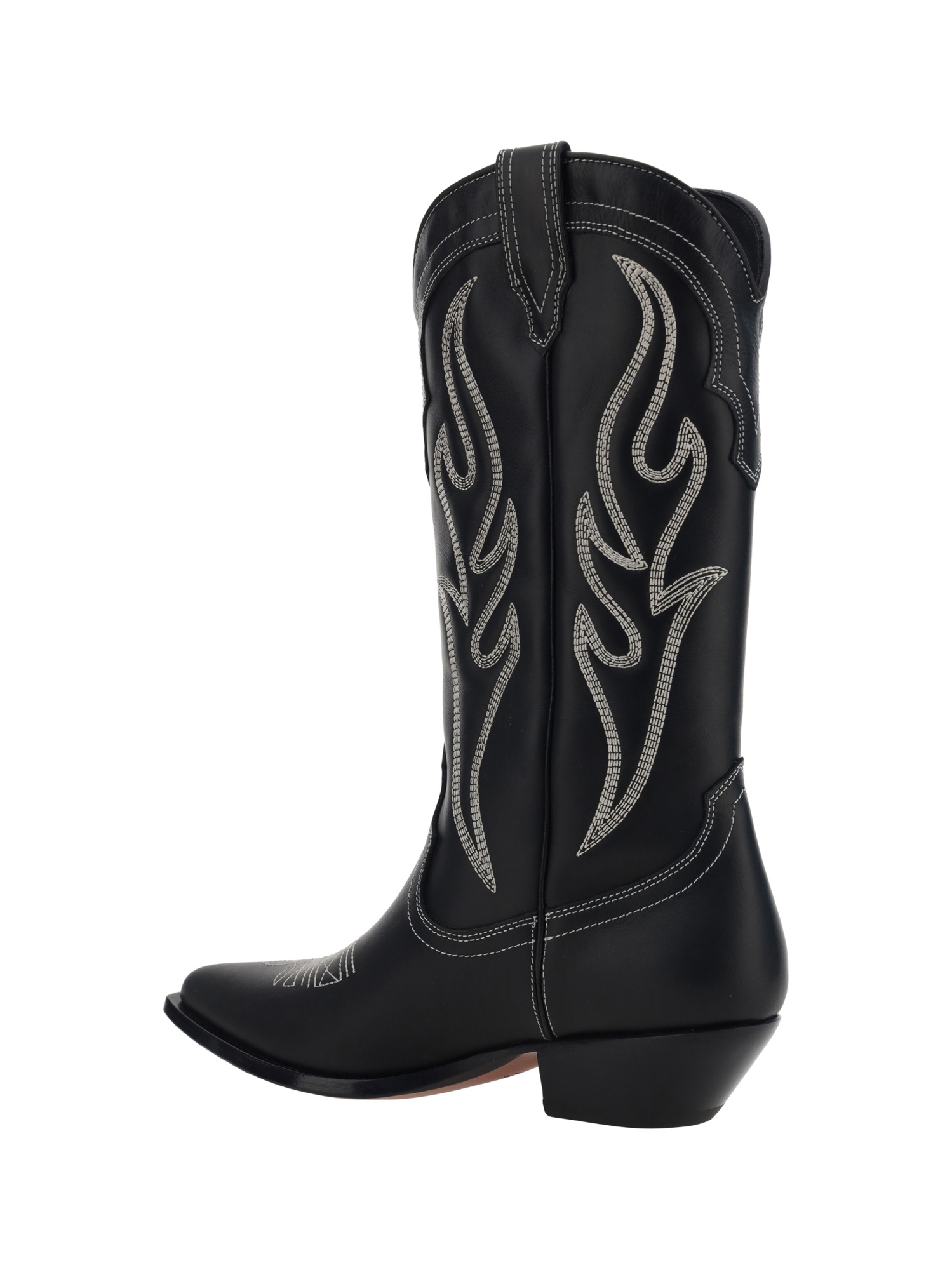 Shop Sonora Santafe Cowboy Boots In Black