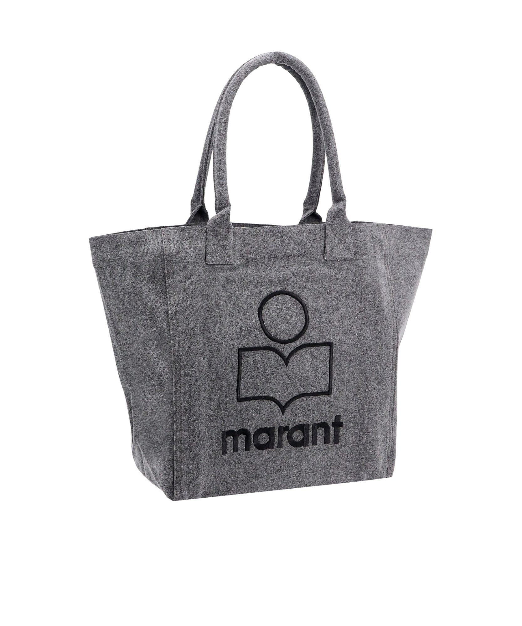 Shop Isabel Marant Yenky Bag In Gray