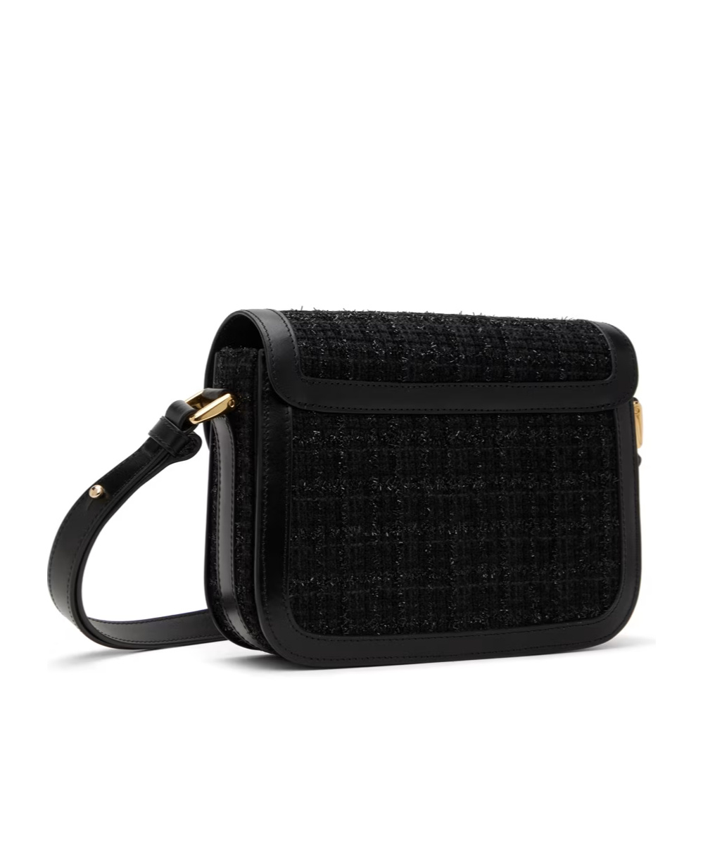 A.p.c. Logo Adjustable Shoulder Strap Shoulder Bag In Black