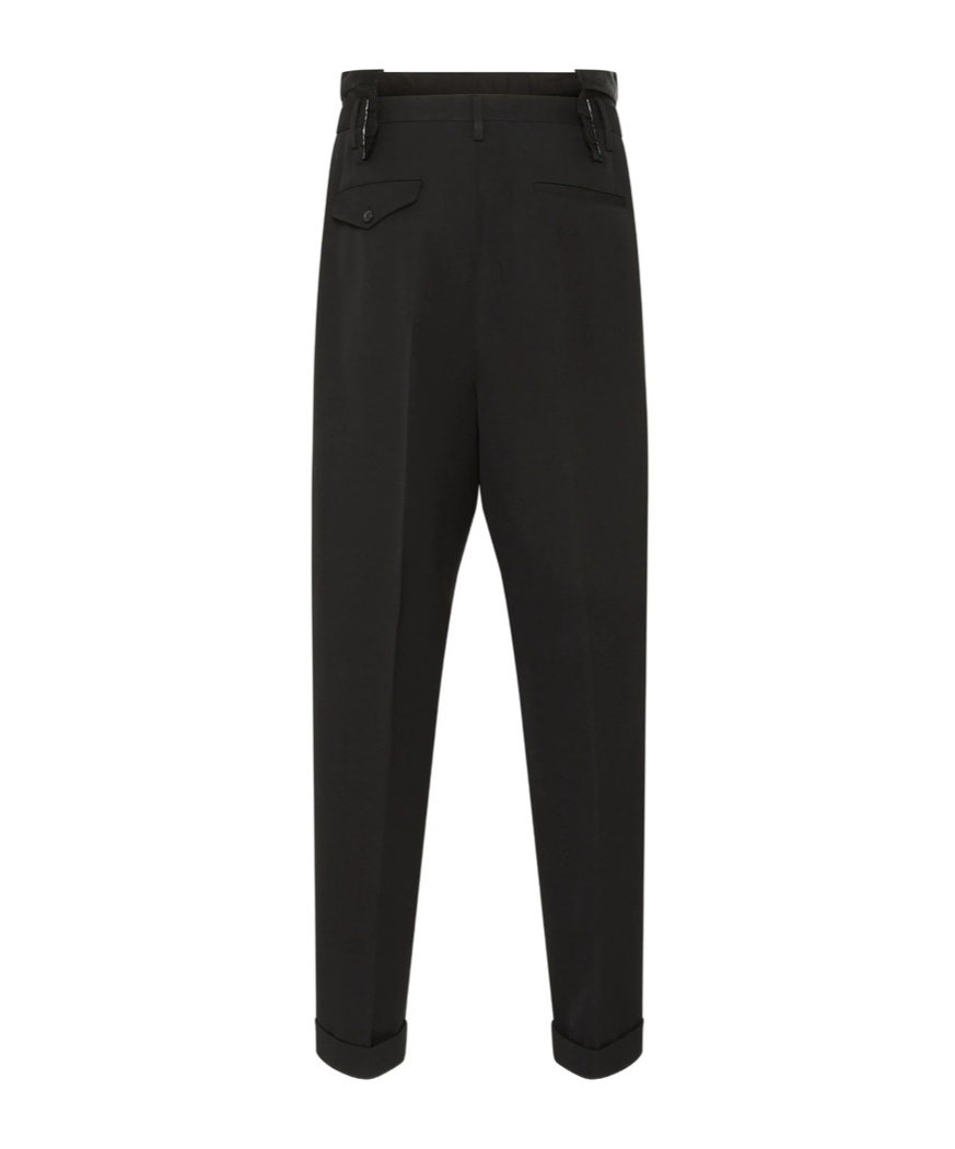 Dsquared2 Belt Loop Casual Pants In Black